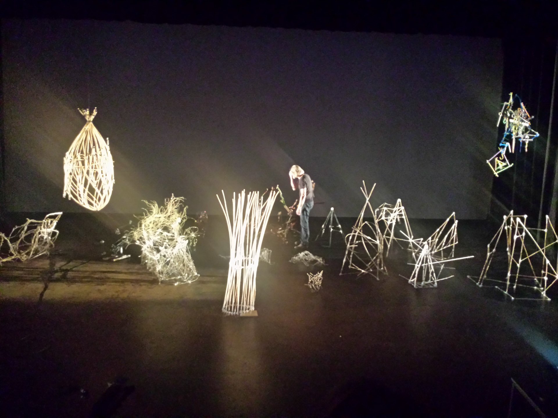 Sculpture; Light Show