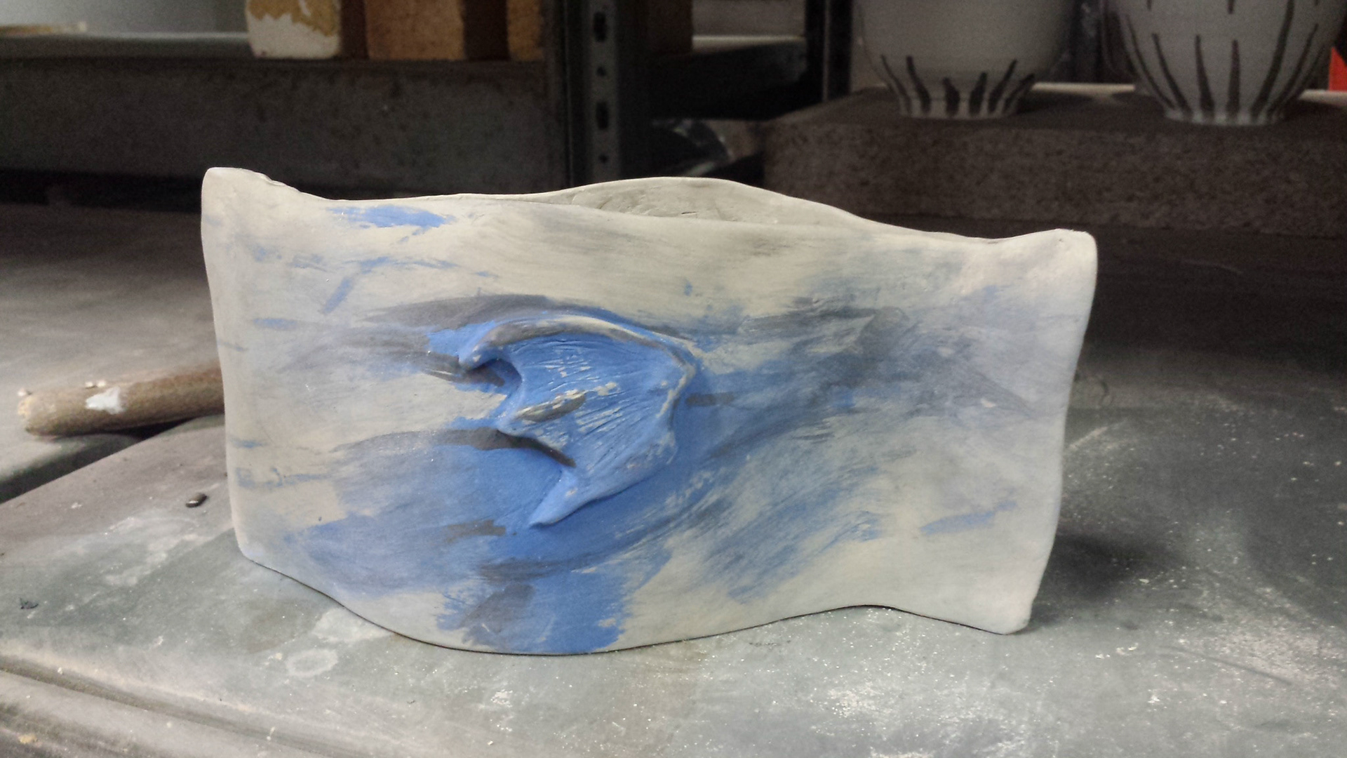 Ceramics; Dragon Vessel