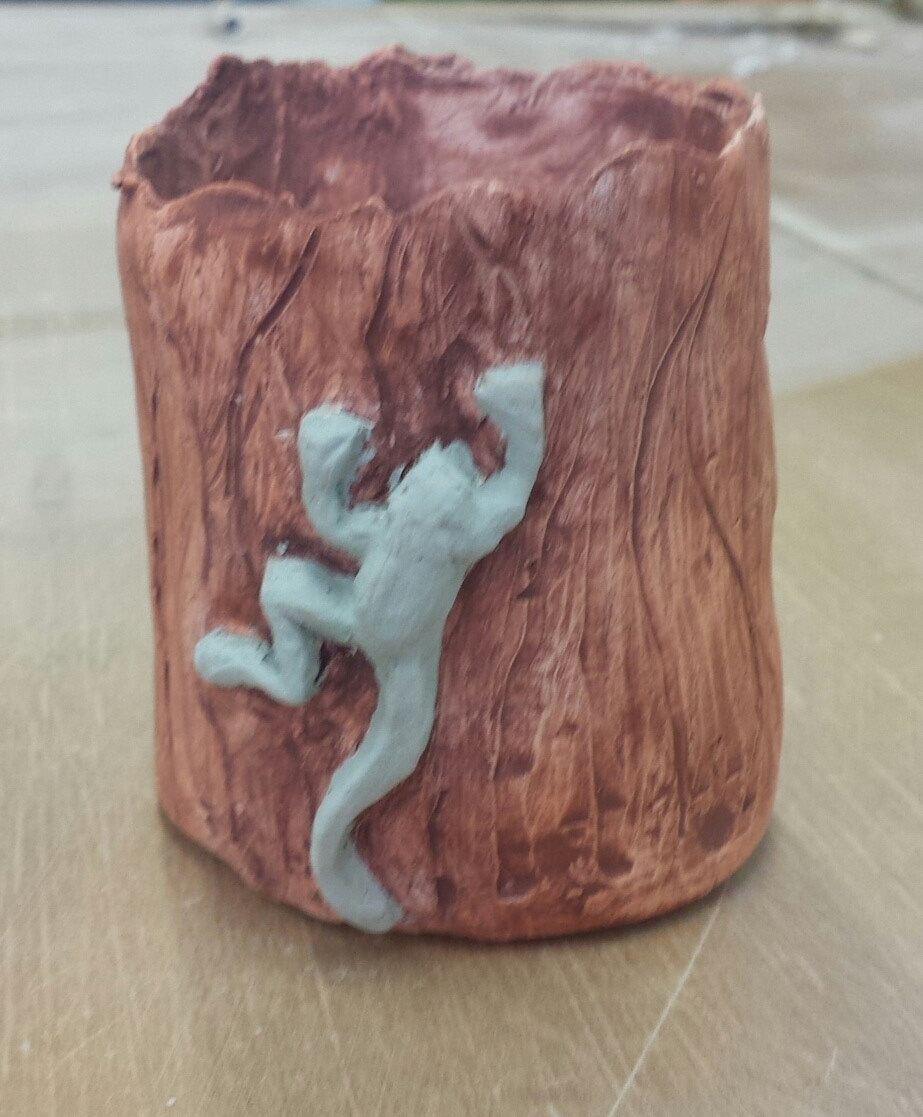 Ceramics; Frog Vessel