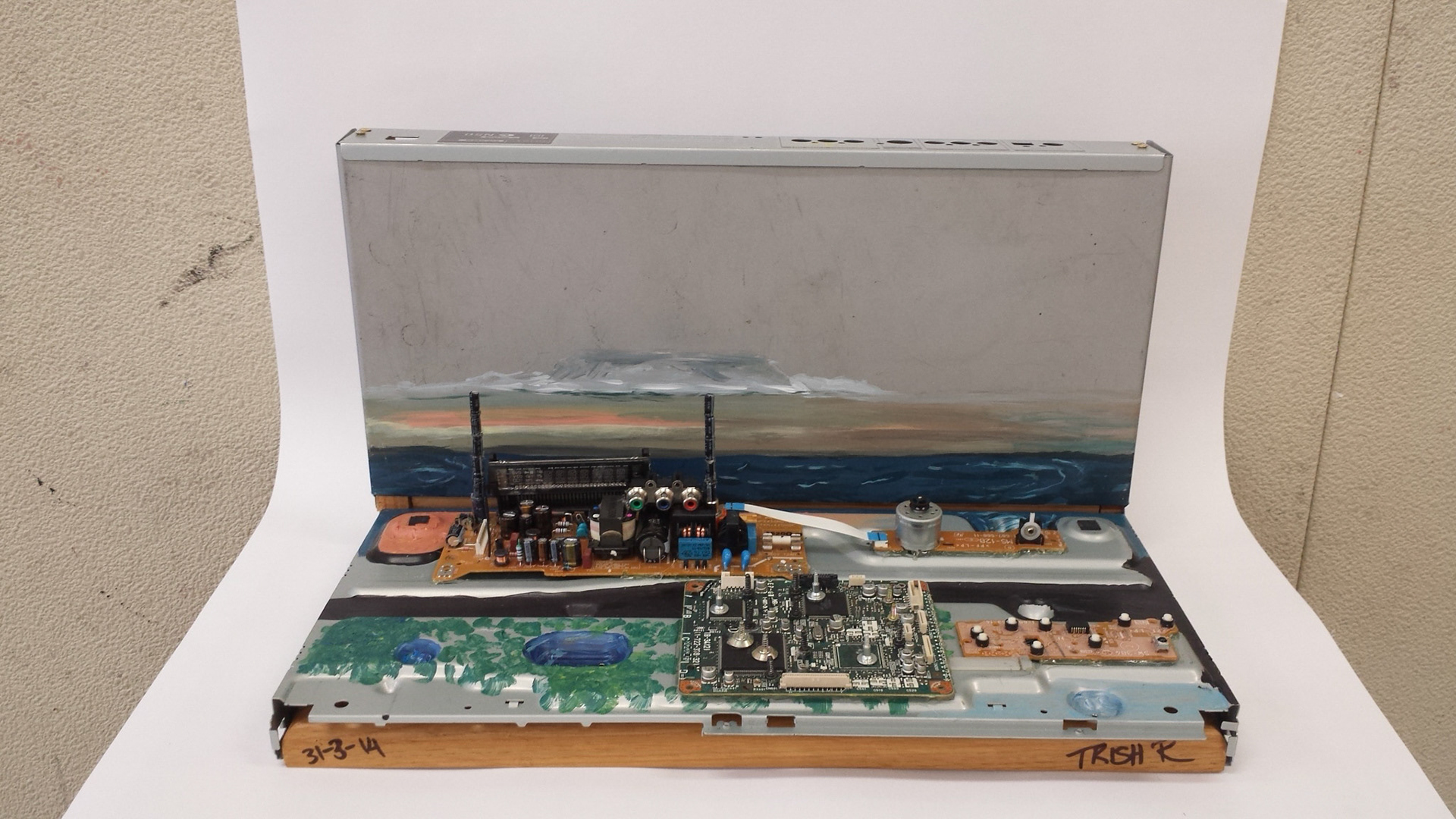 Painting; Deconstruction; DVD to Port Augusta Power Station