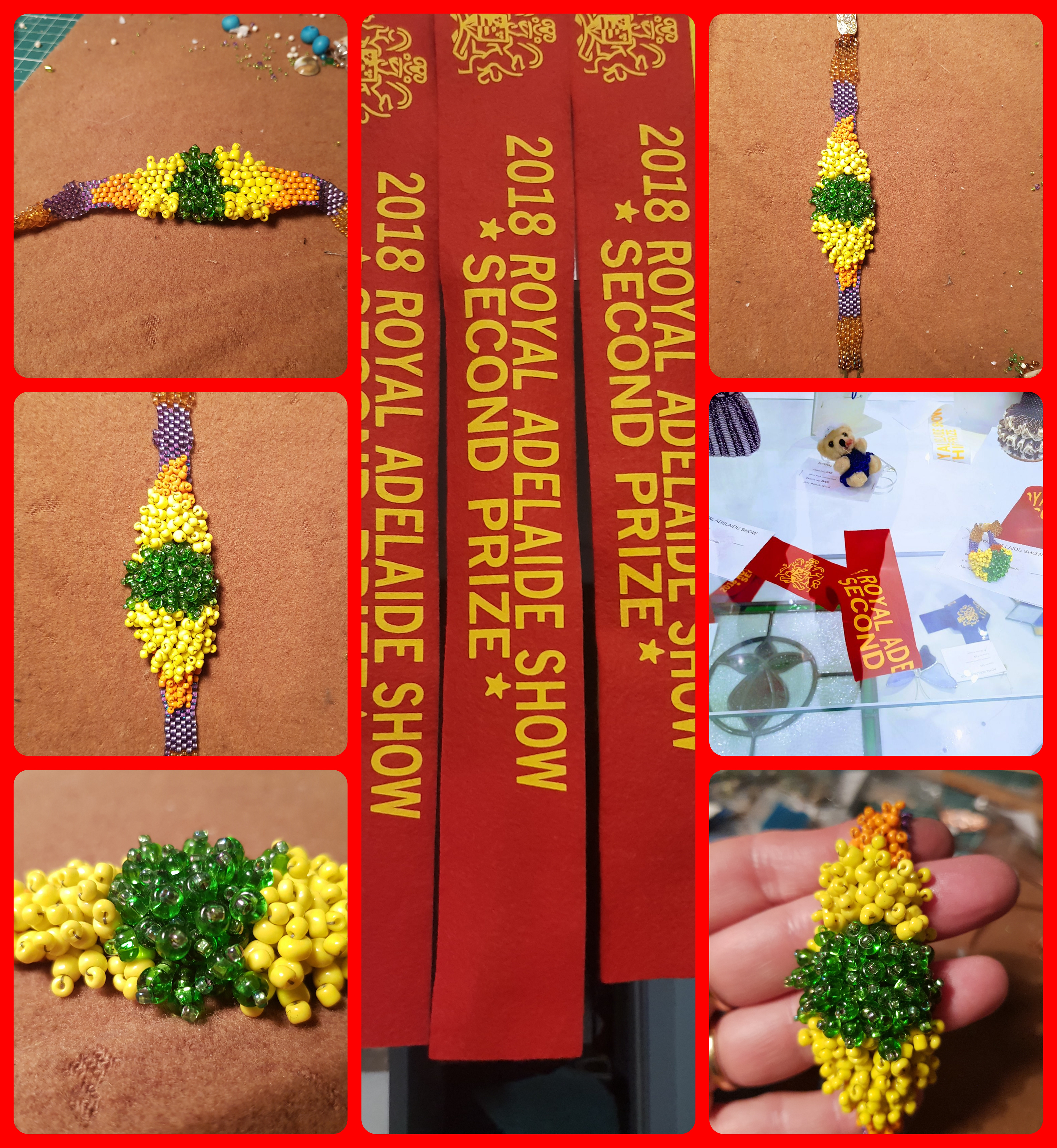 Haskellesk Bracelet 2nd Beaded Jewellery 2018