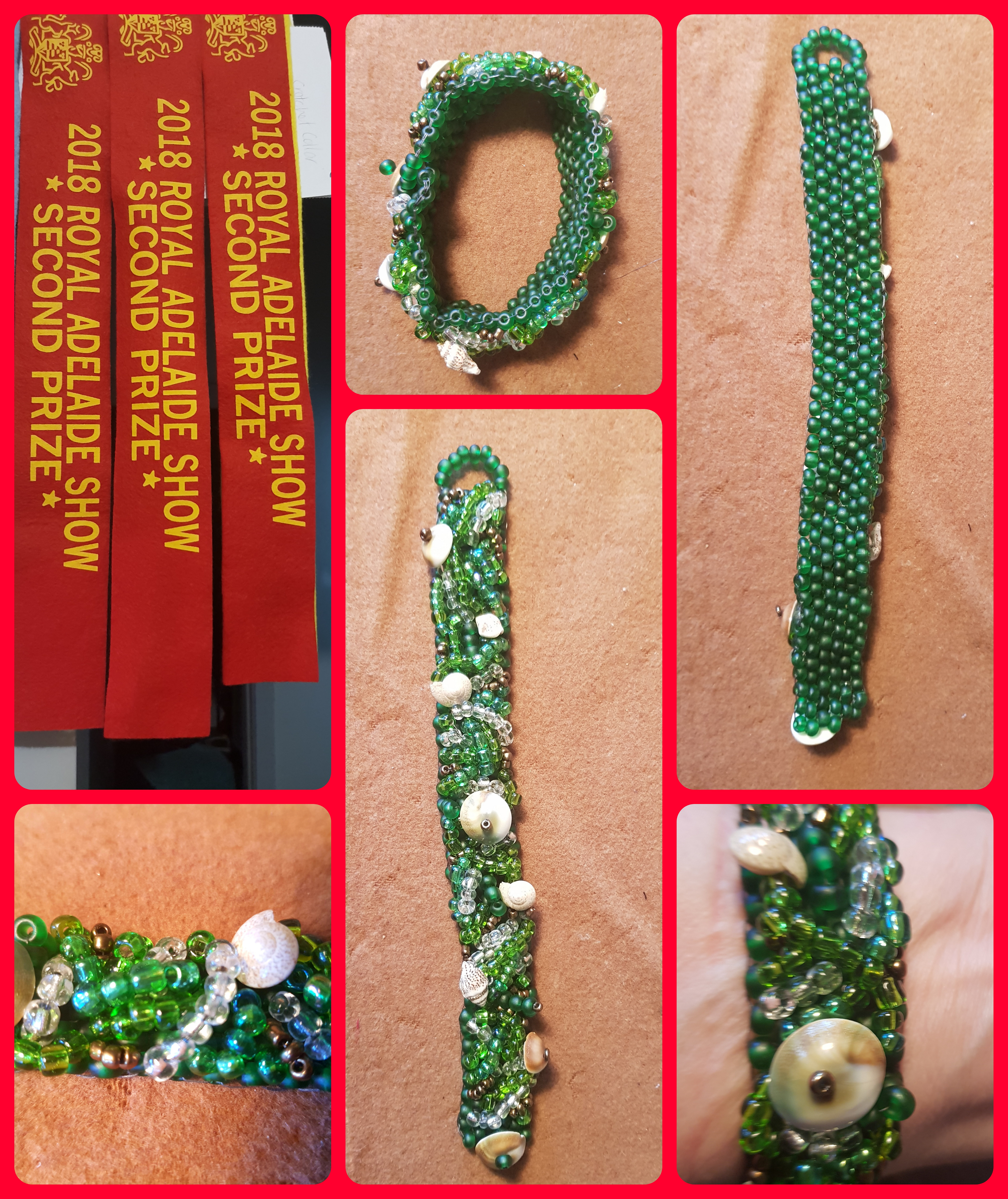 Sea Bracelet 2nd Original Beaded Design