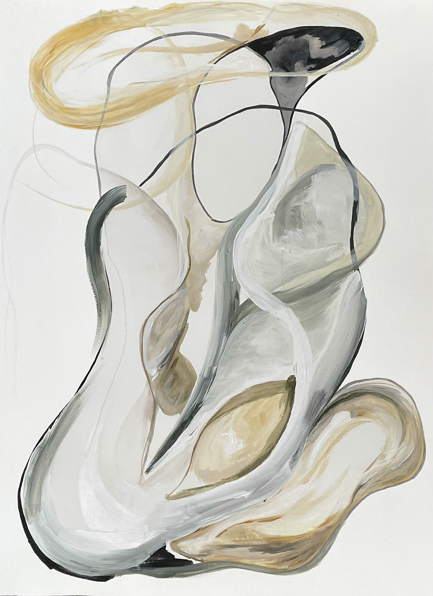 From the 2022 series Ovaie, a tribute to women's reproduction rights - and channels the various life stages of ovaries.