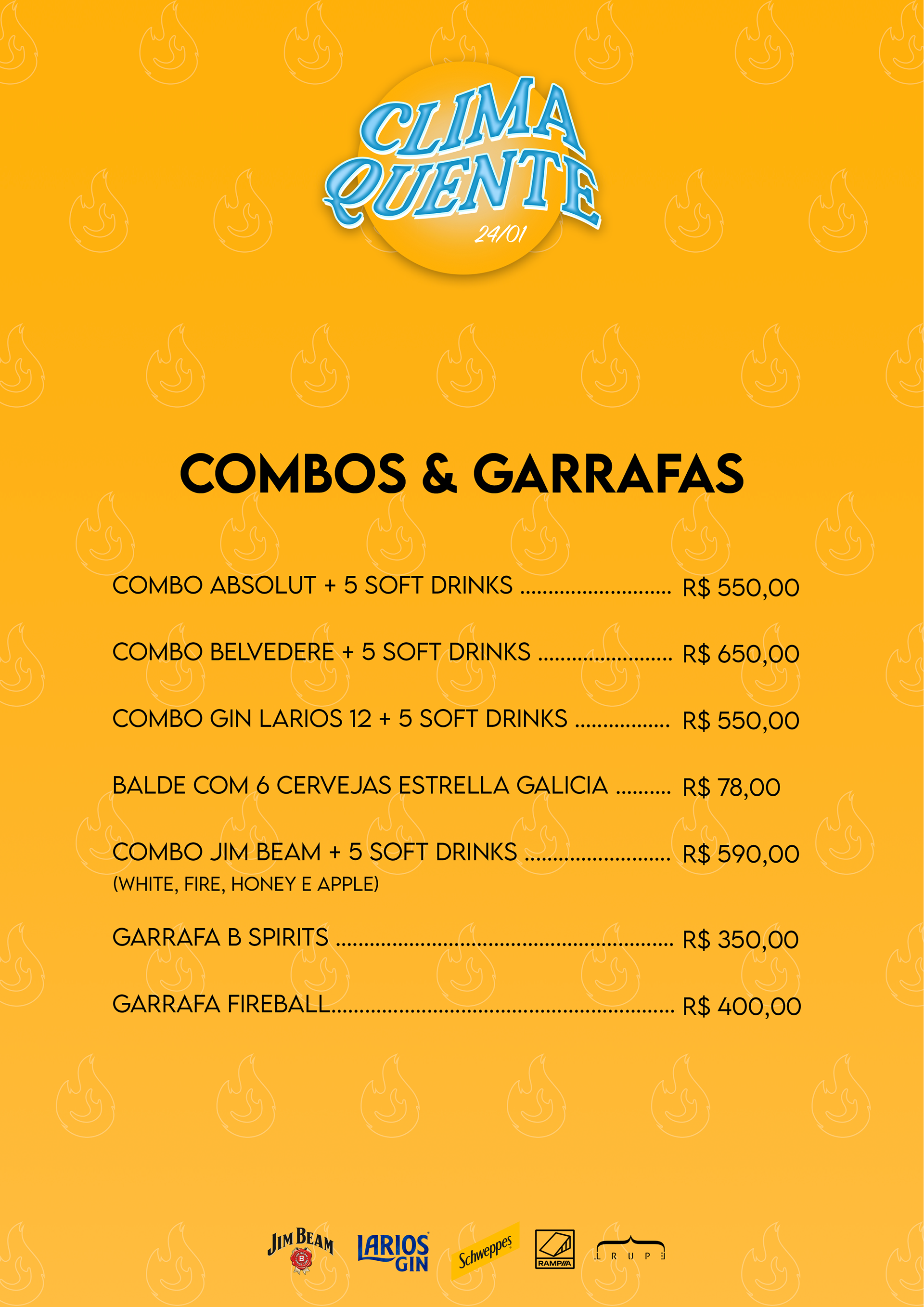 Cardápio