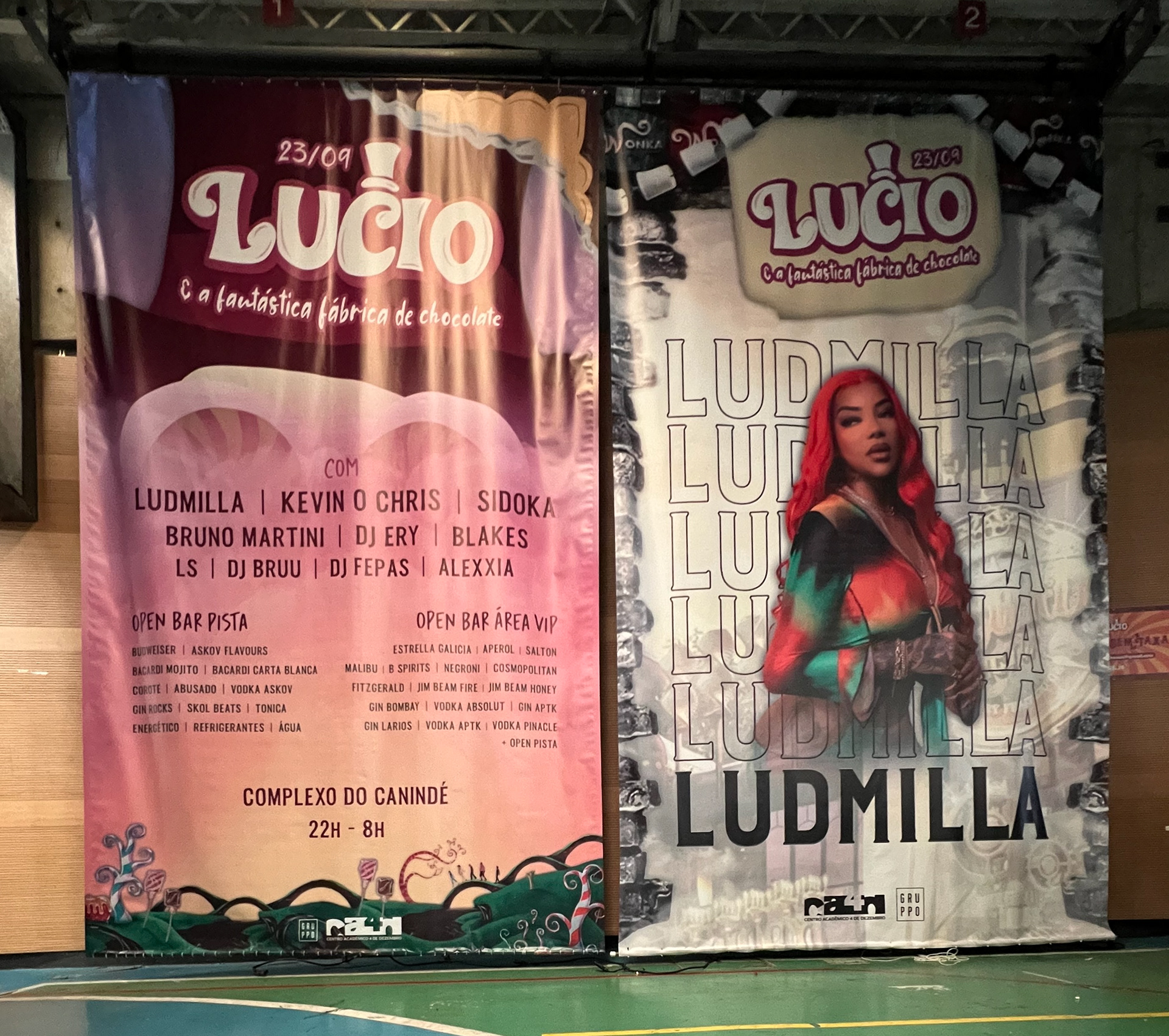 Resultado do banner na quadra da ESPM-SP para o lançamento