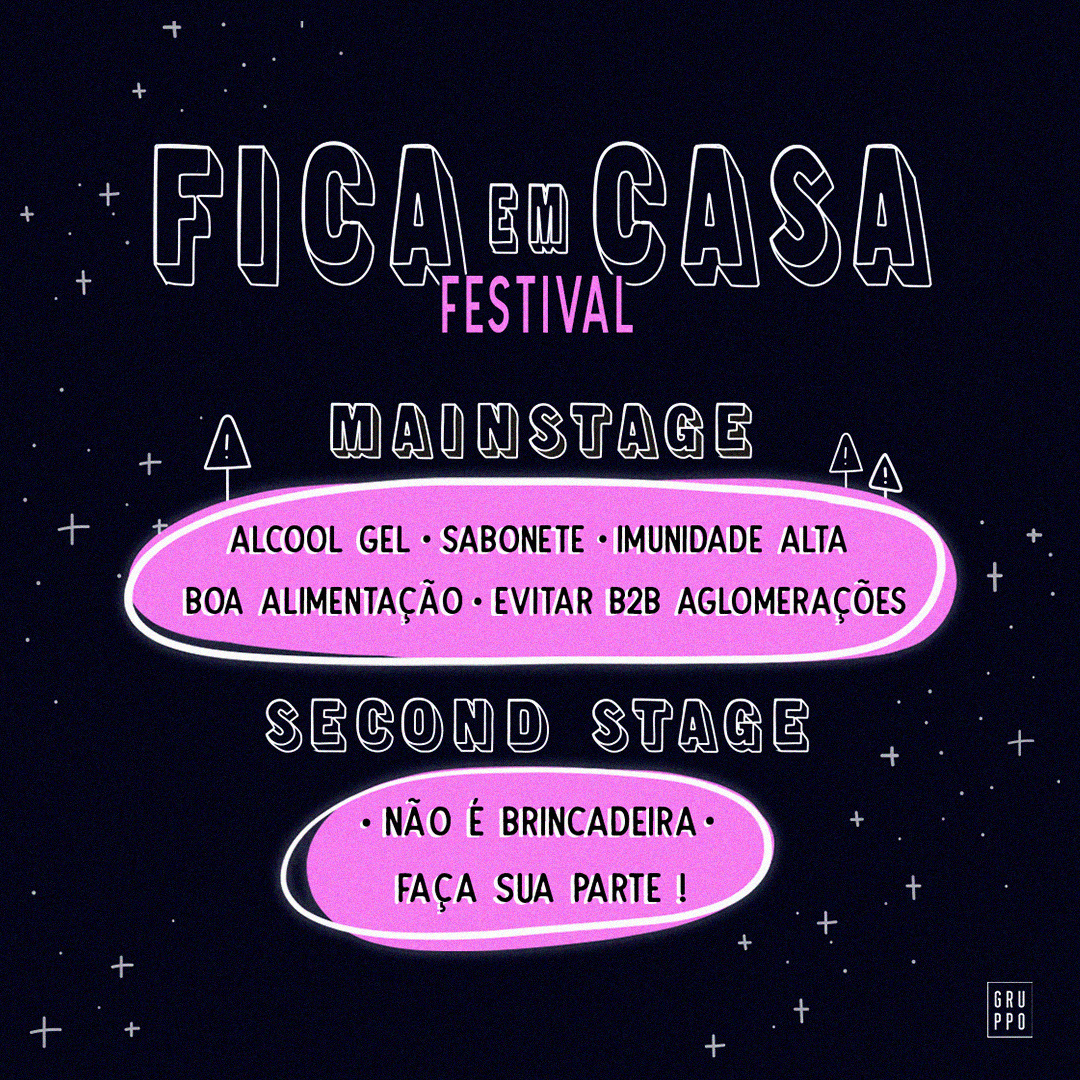 Arte para lançamento da campanha