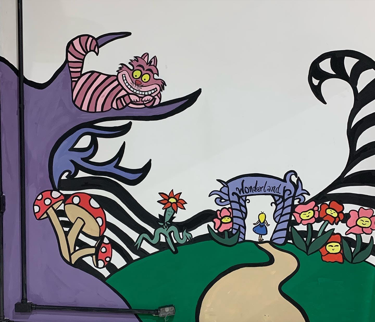 Mural finalizado lado 2