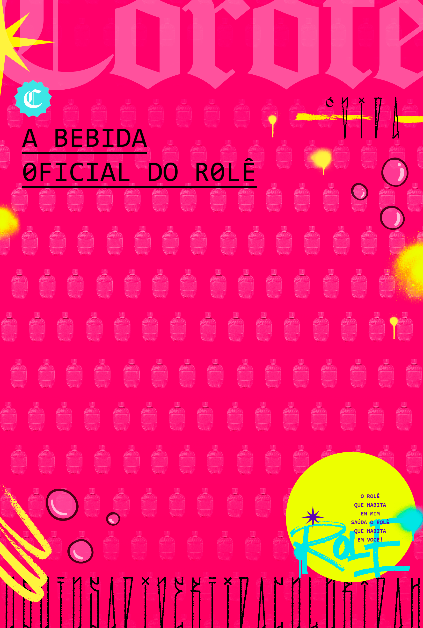 Projeto digital - Backdrop 2 para Corote
