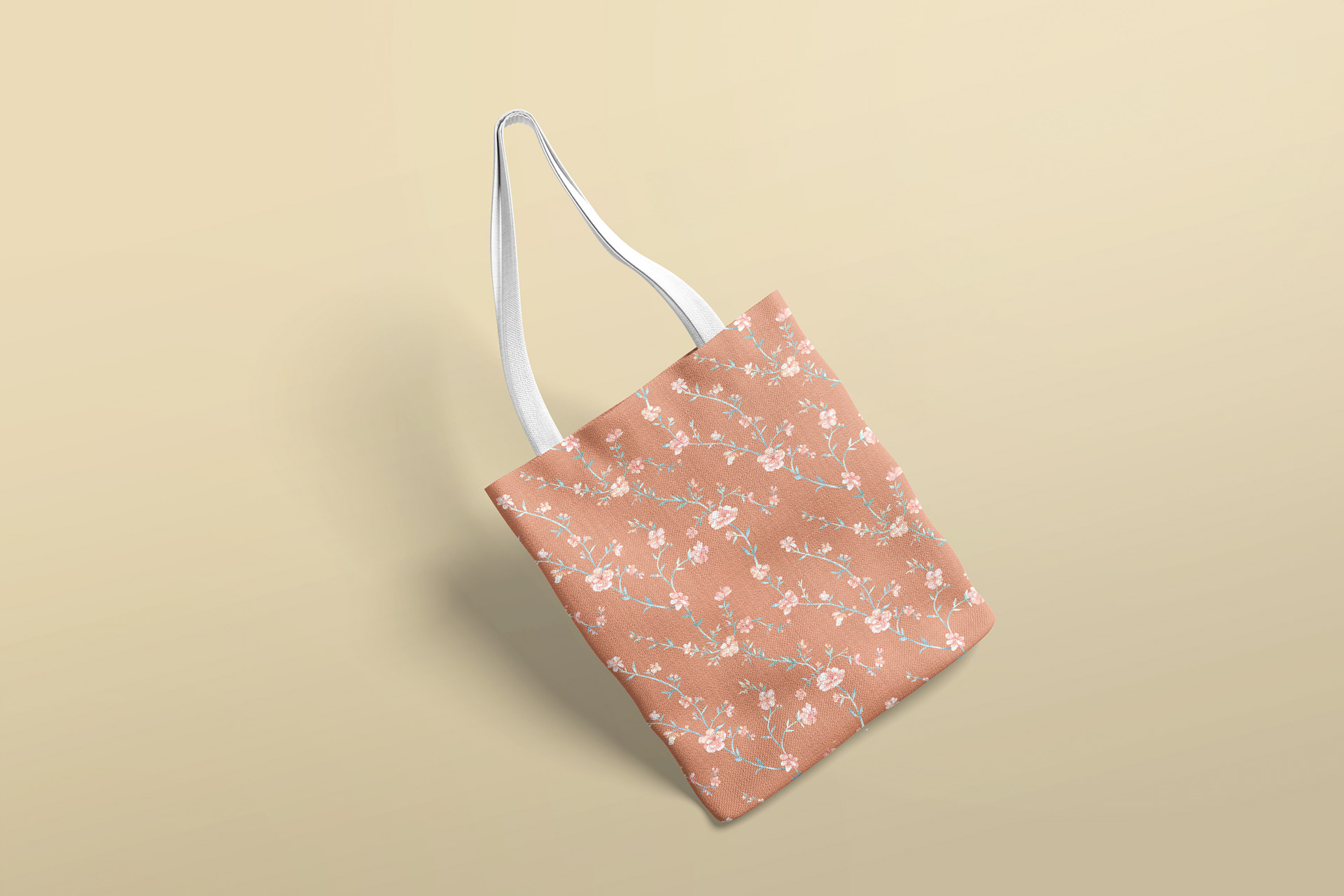 Textile mockup tote bag 2