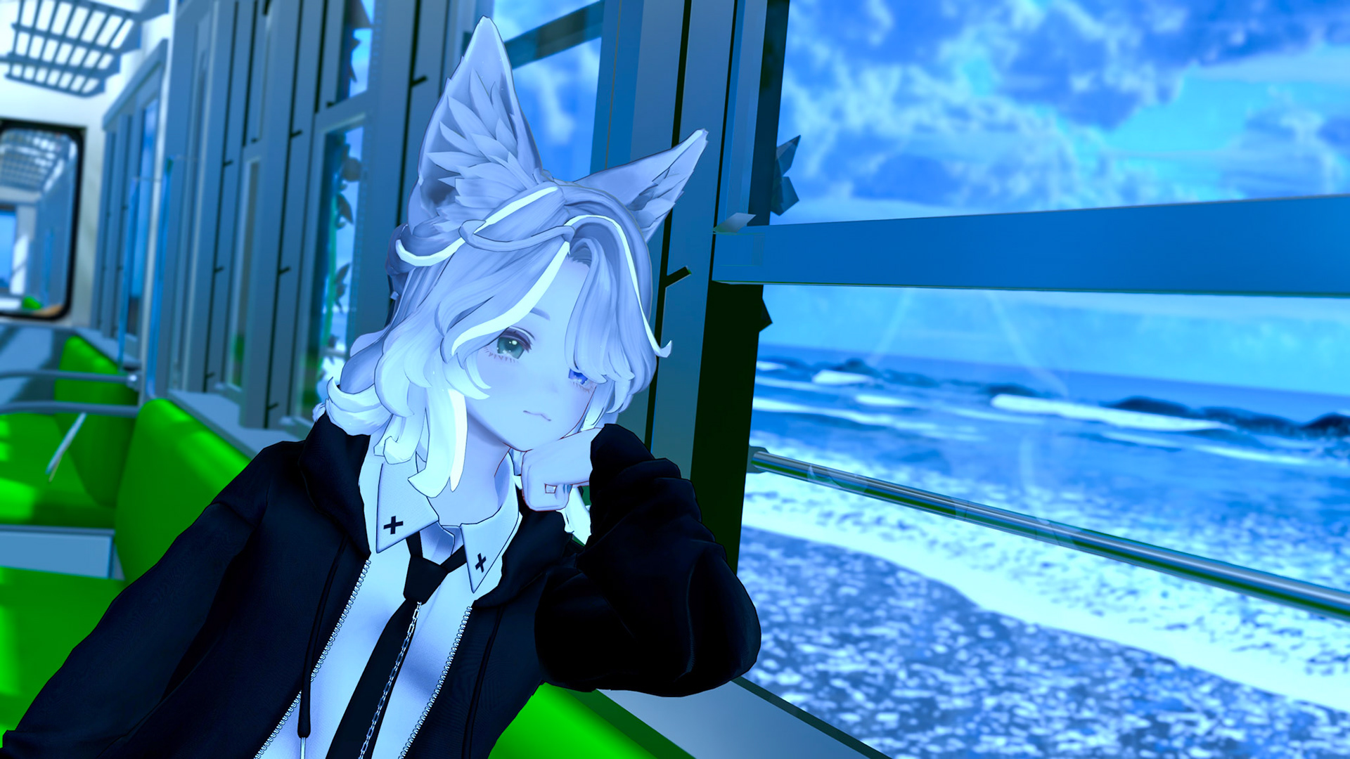 Taken at その江ノ電は存在しない - A Summer Train