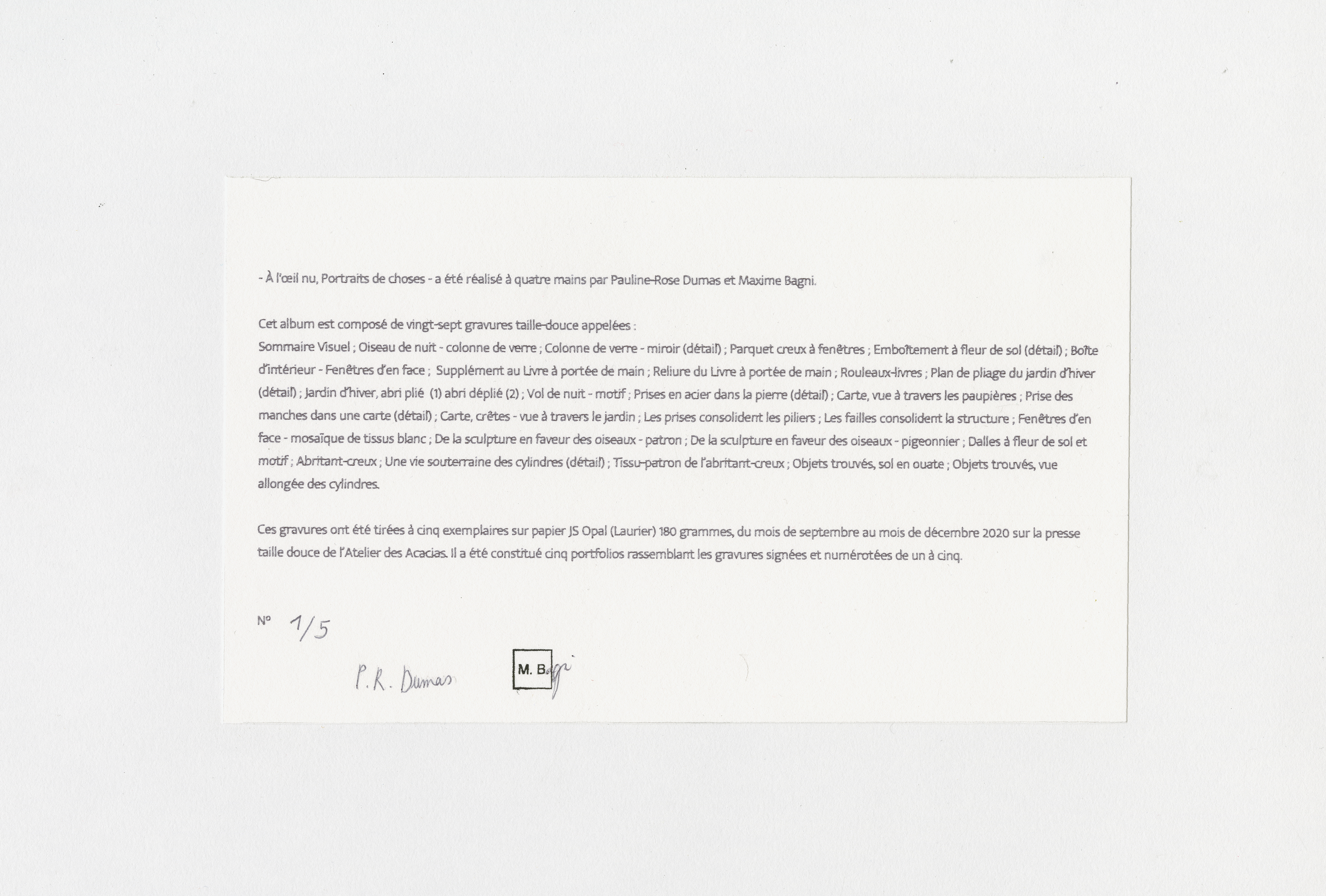 © Maxime Bagni - Pauline-Rose Dumas