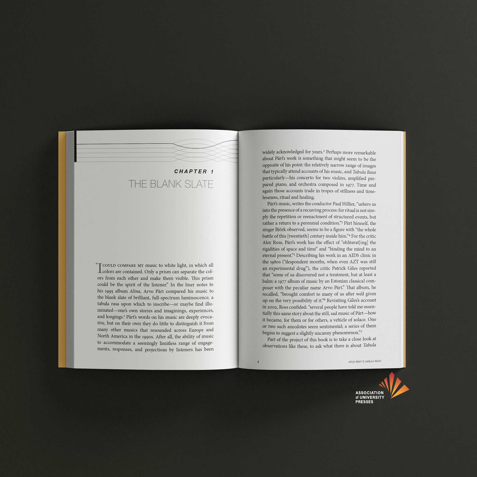 2018 Winner of AAUP Scholarly Typographic Award