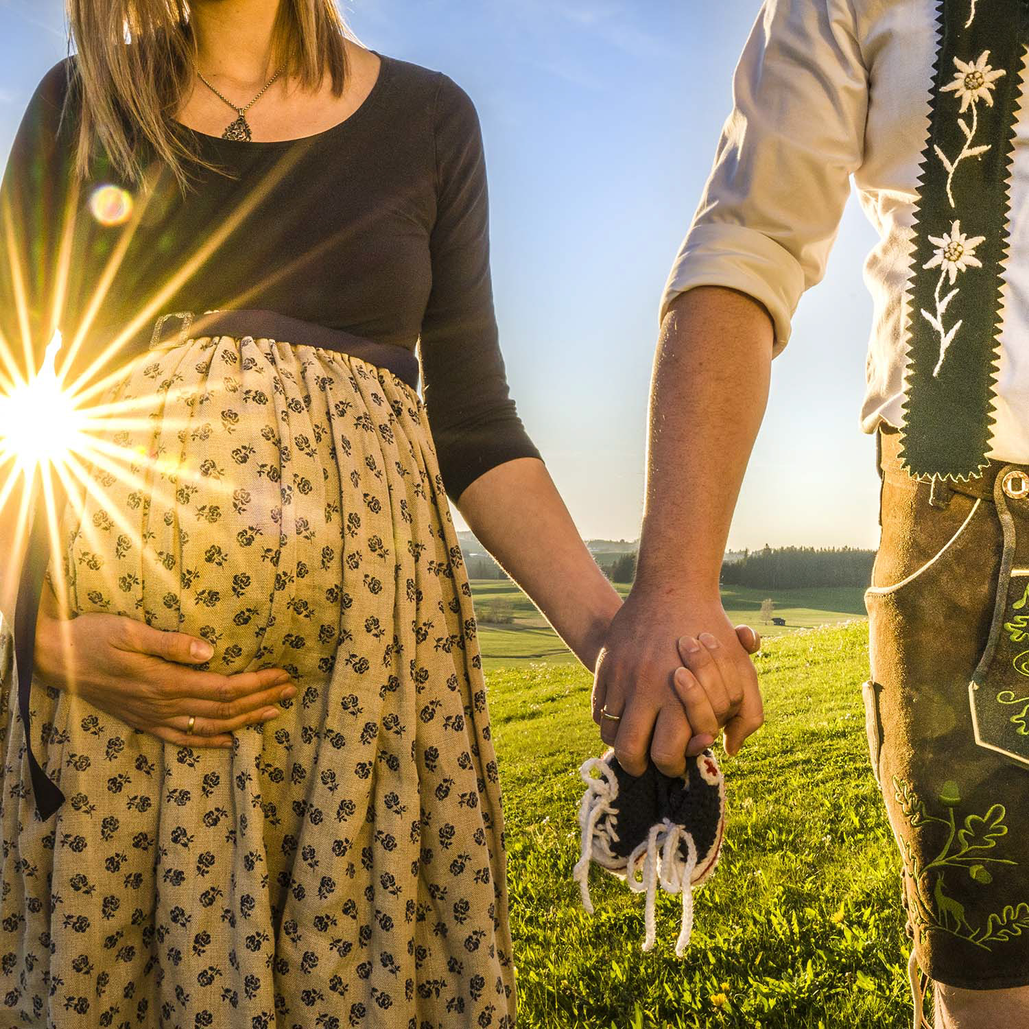 Babybauch in Ermengerst