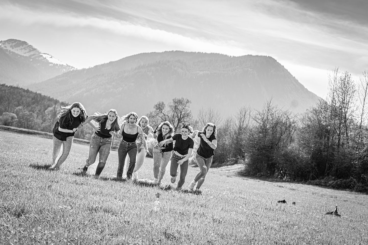 Freundinnen Fotoshooting im Allgäu