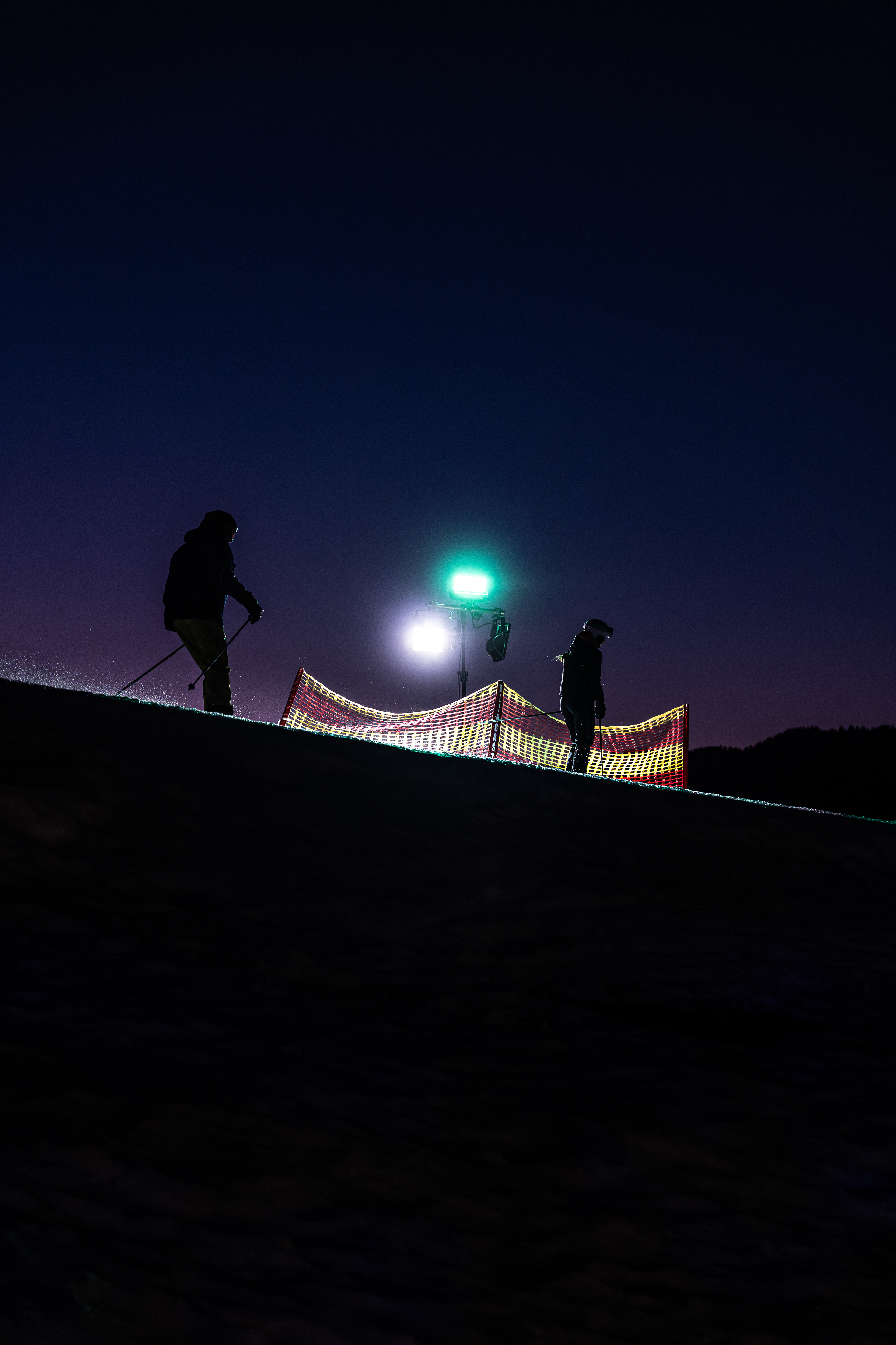 Ein einmaliges Nachtskifahren am Söllereck