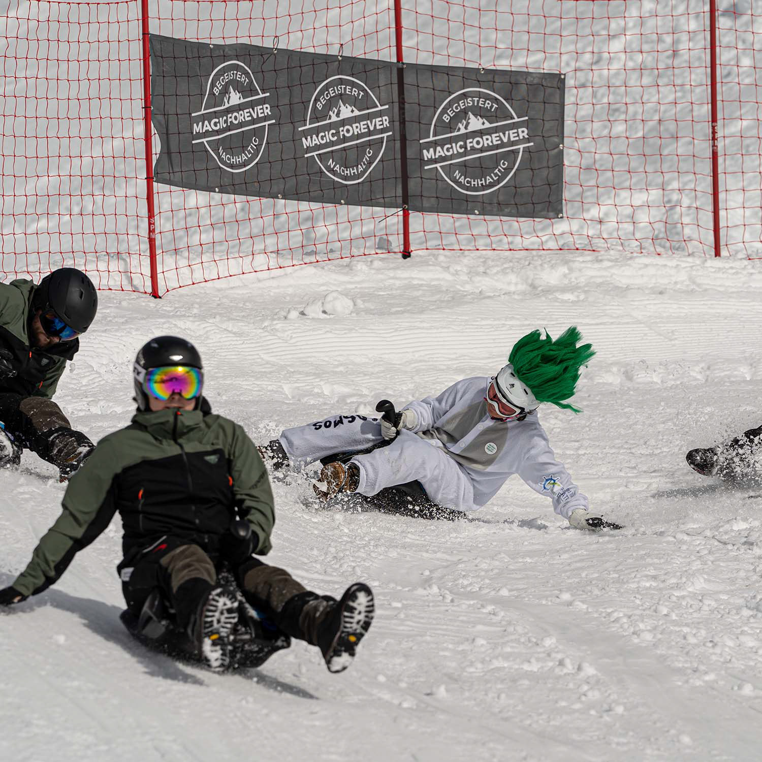 Zipflbobrennen in Oberstdorf