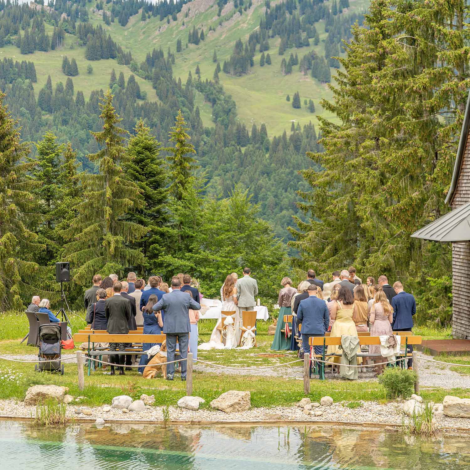Trauung in der wunderschönen Allgäuer Natur