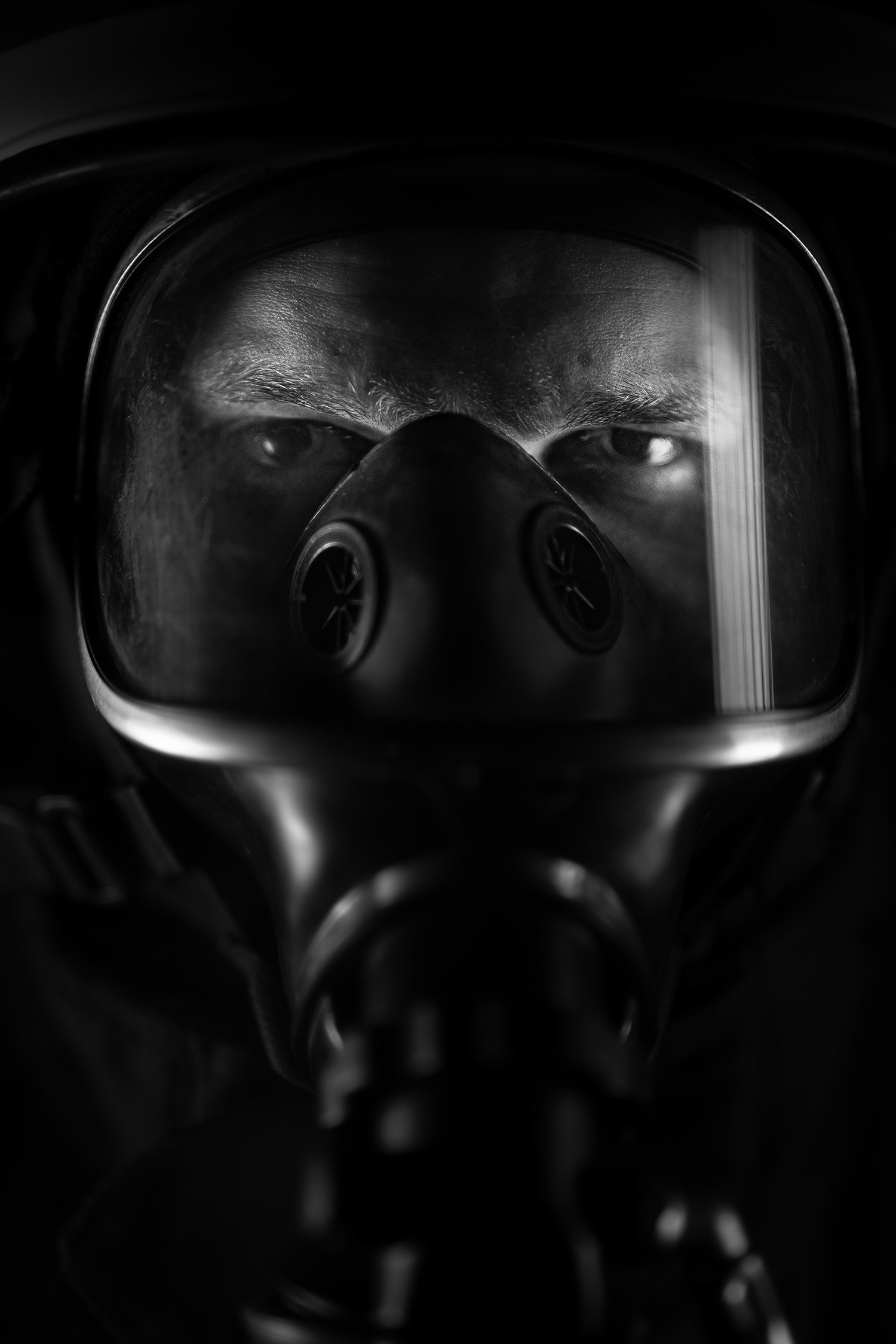 Atemschutz-Fotoshooting im Allgäu