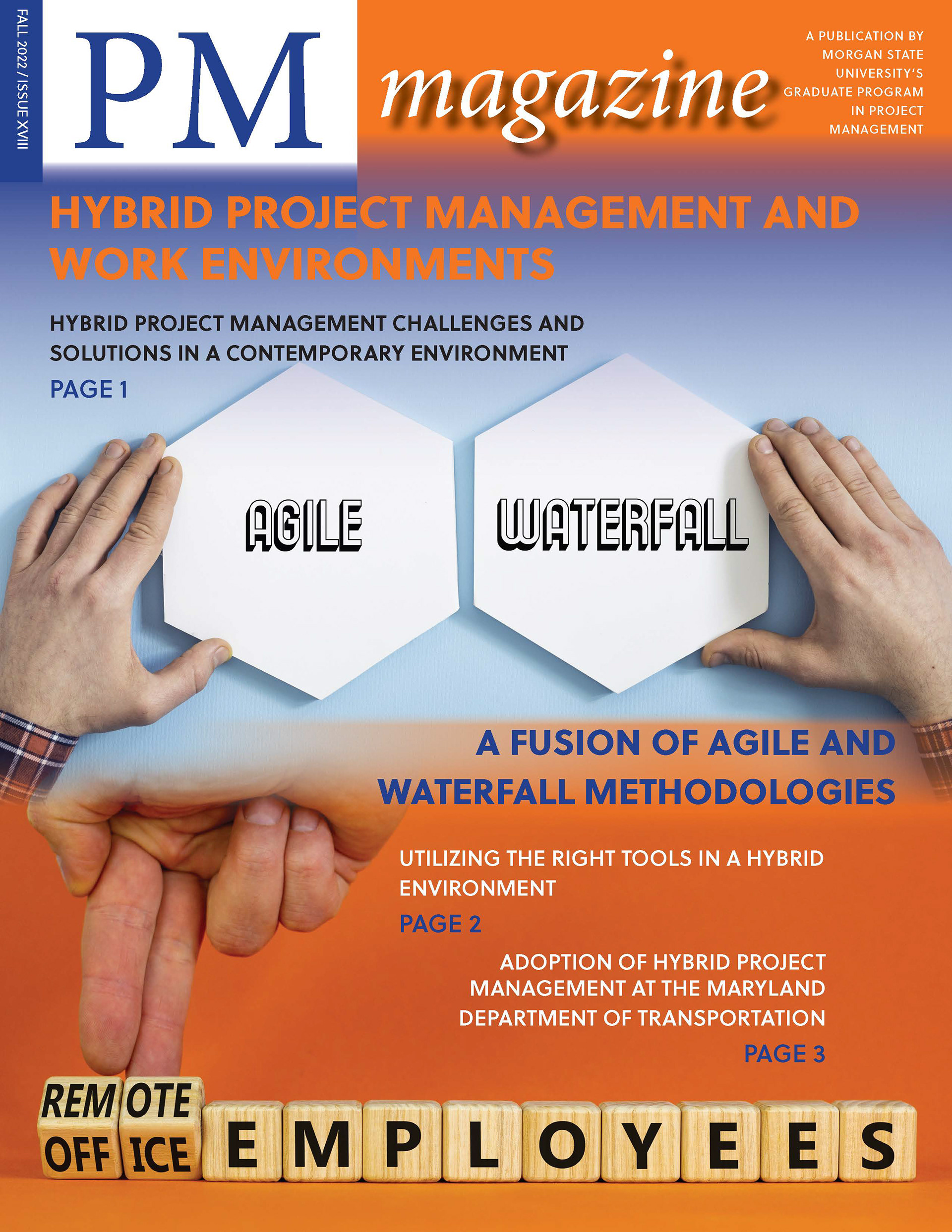 PM MAGAZINE COVER, FALL 2022