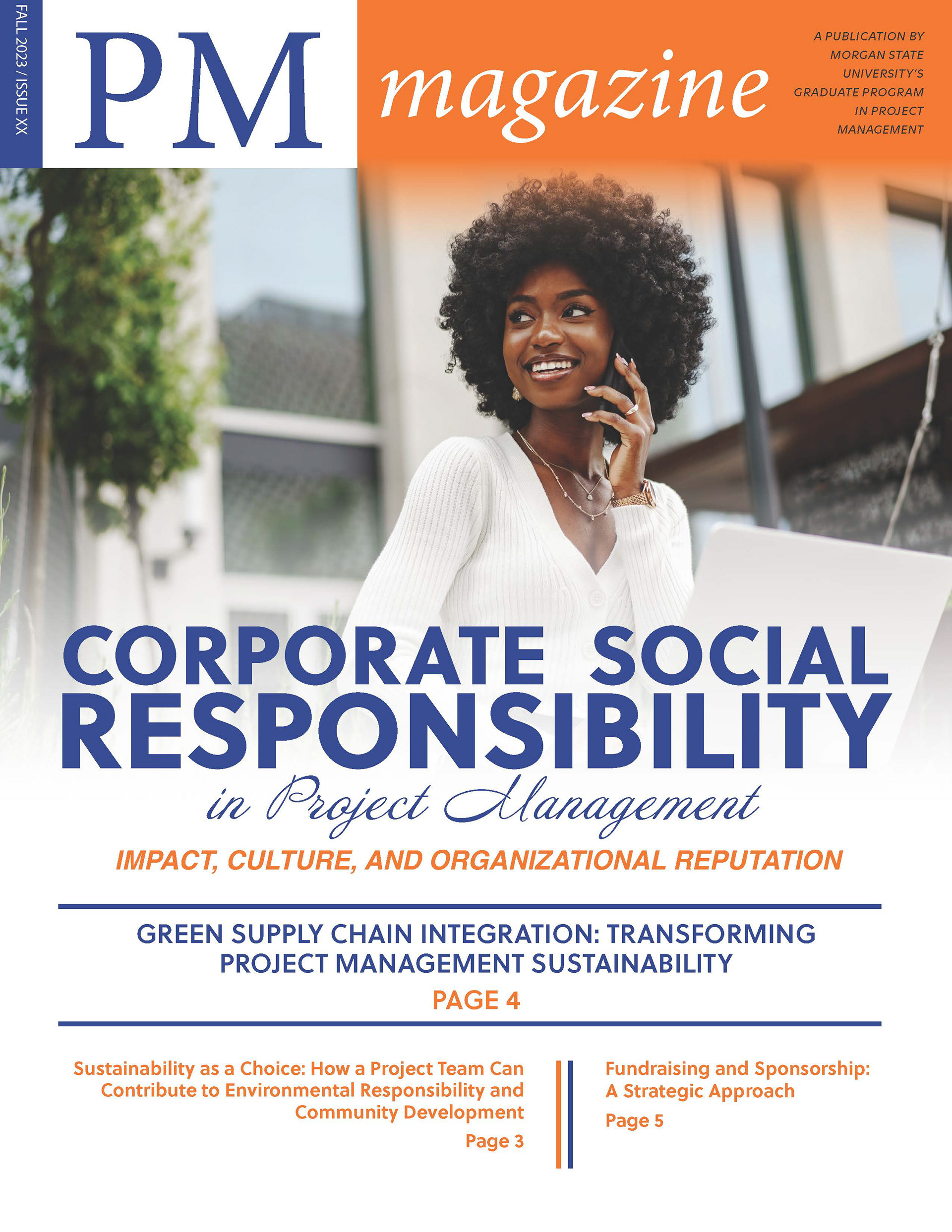 PM MAGAZINE COVER, FALL 2023