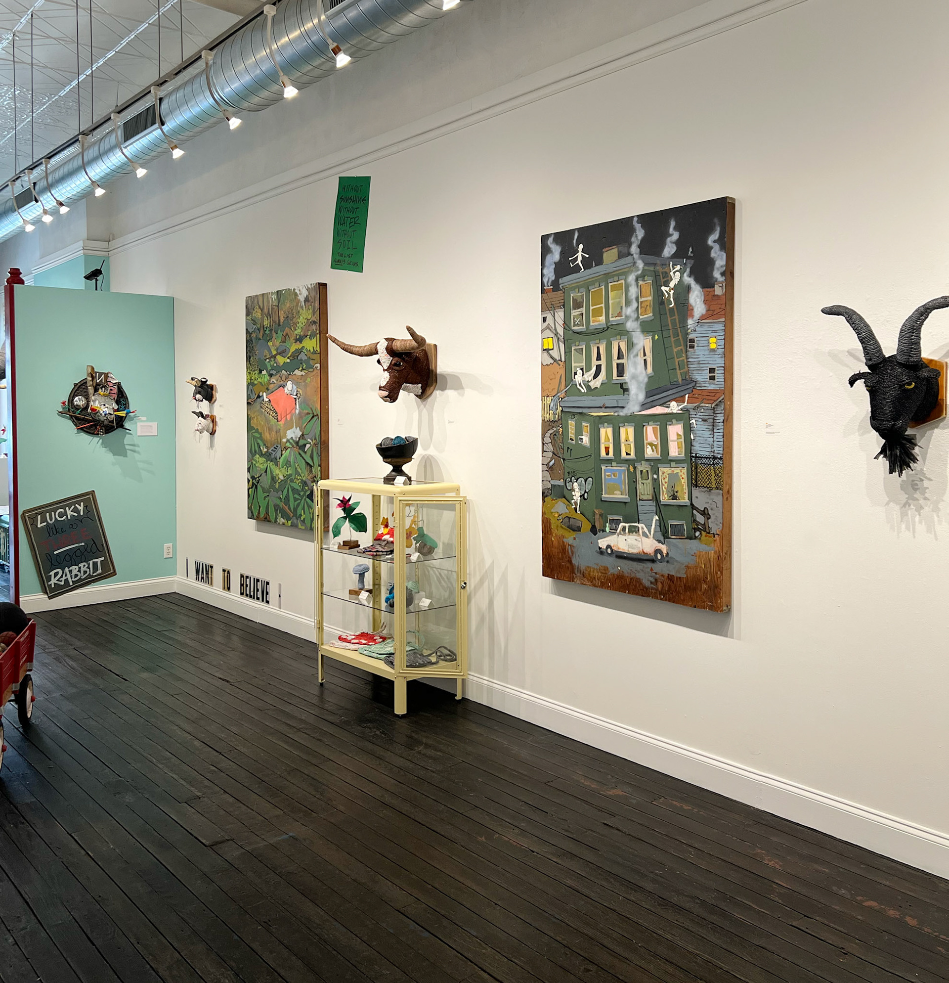 The Narfs, I Want to Believe, 2026, BoxHeart Gallery