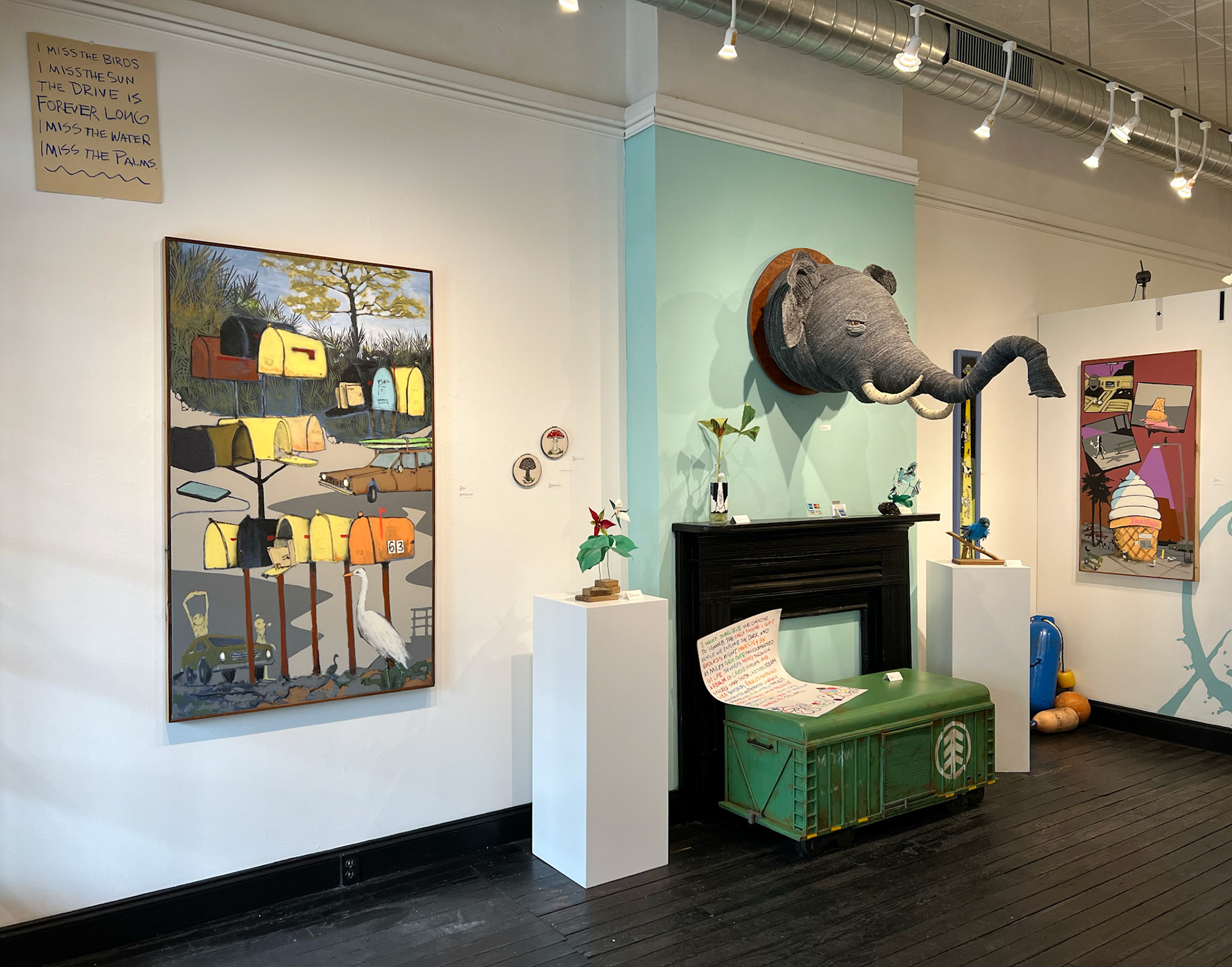 The Narfs, I Want to Believe, 2026, BoxHeart Gallery