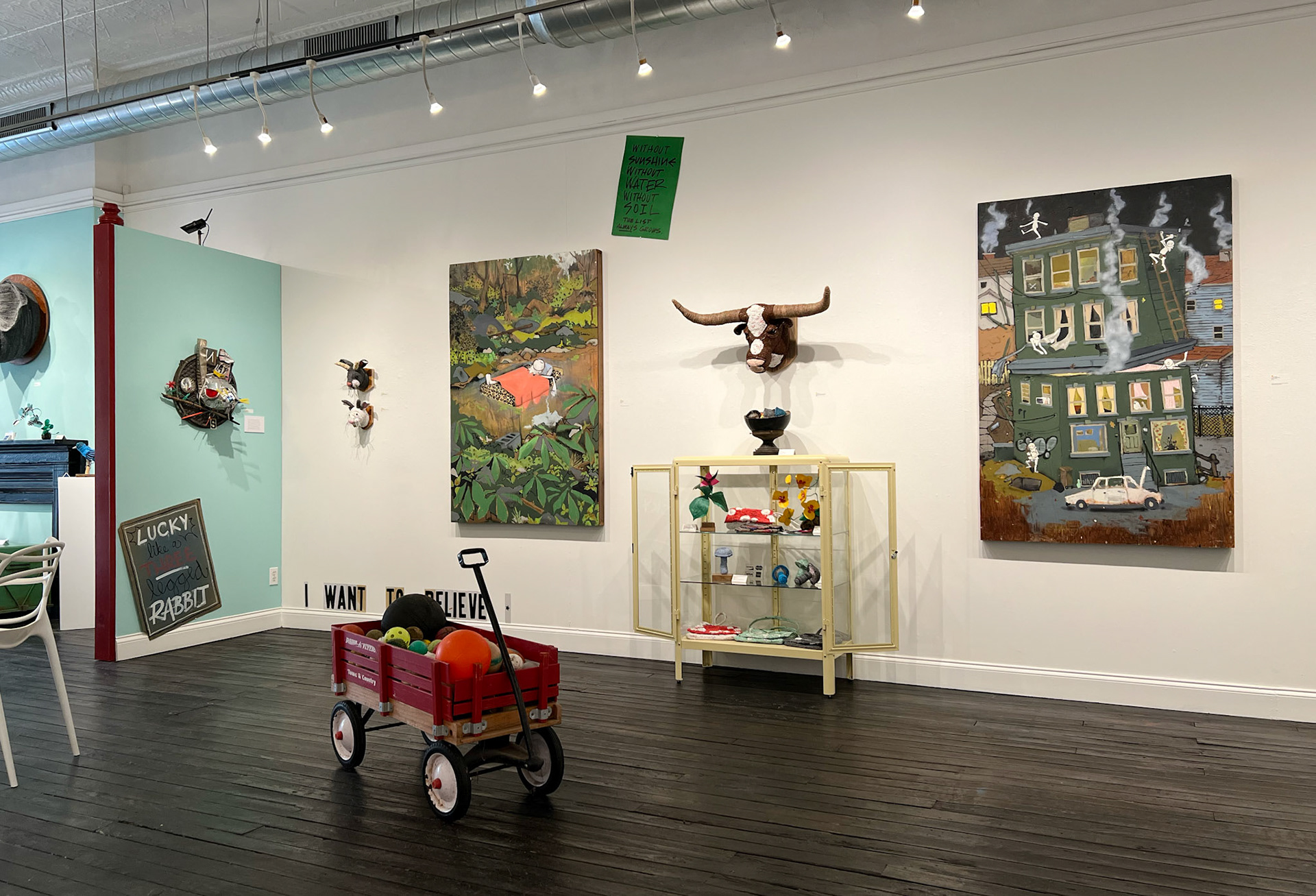 The Narfs, I Want to Believe, 2026, BoxHeart Gallery