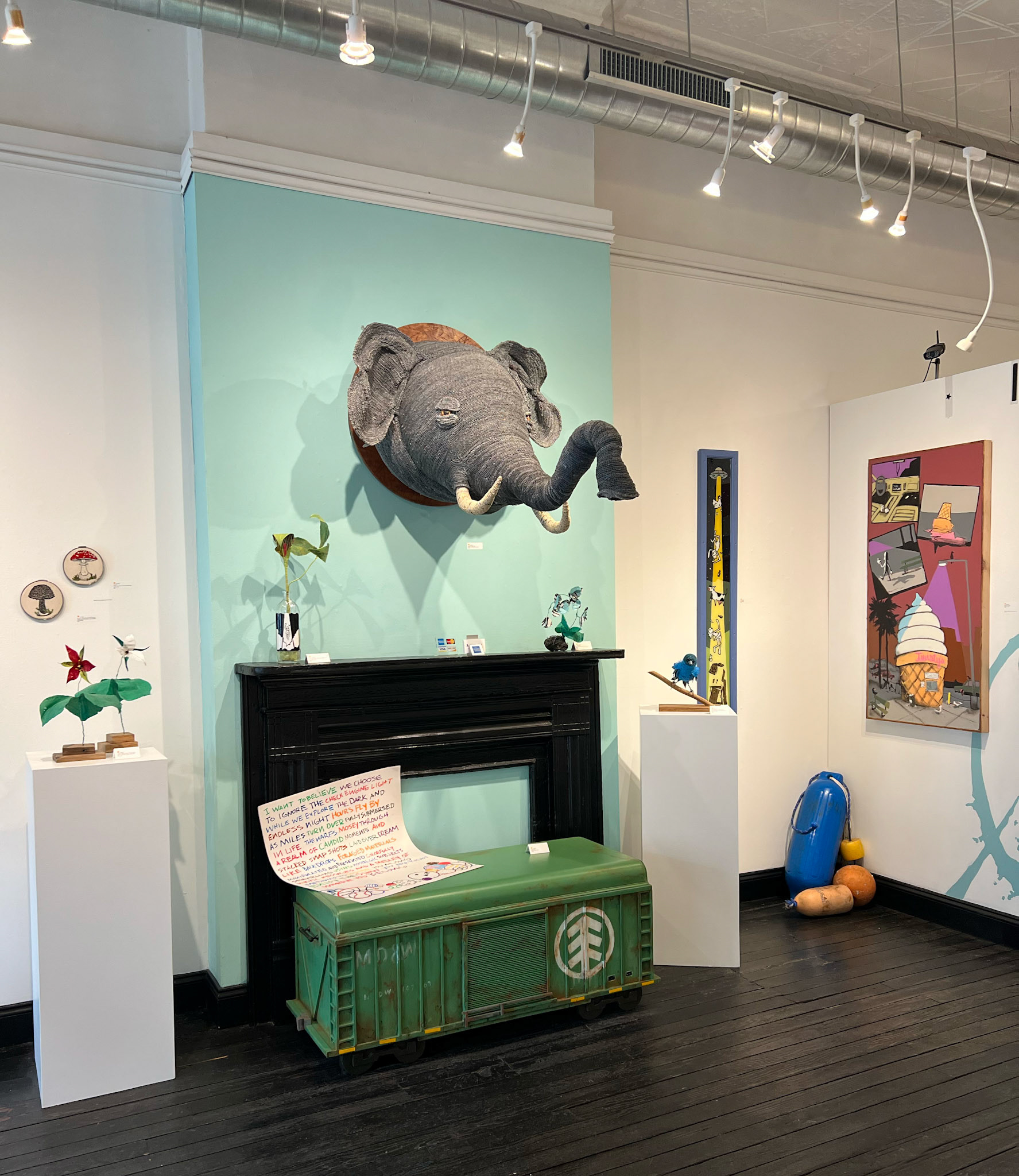 The Narfs, I Want to Believe, 2026, BoxHeart Gallery