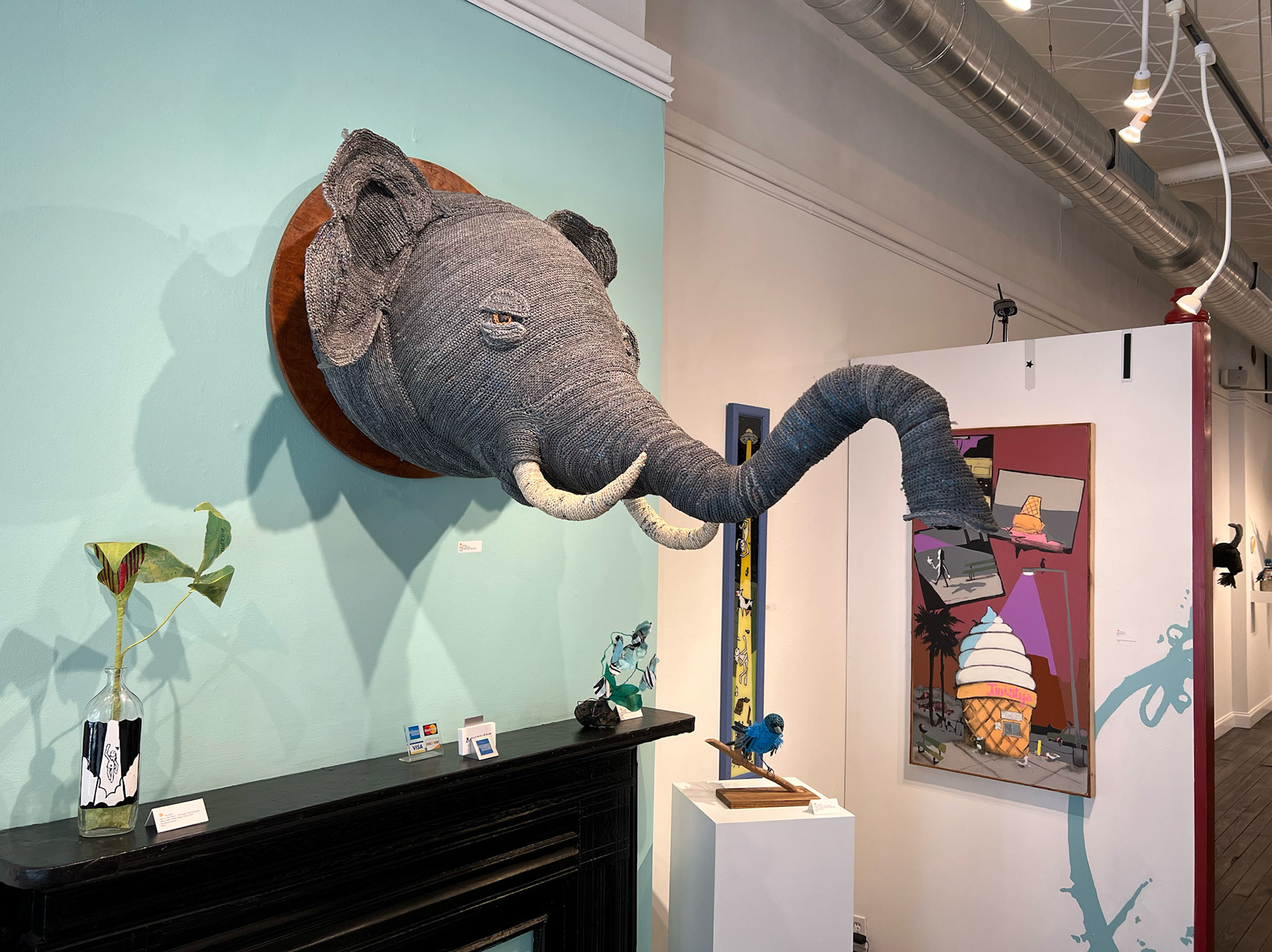 The Narfs, I Want to Believe, 2026, BoxHeart Gallery