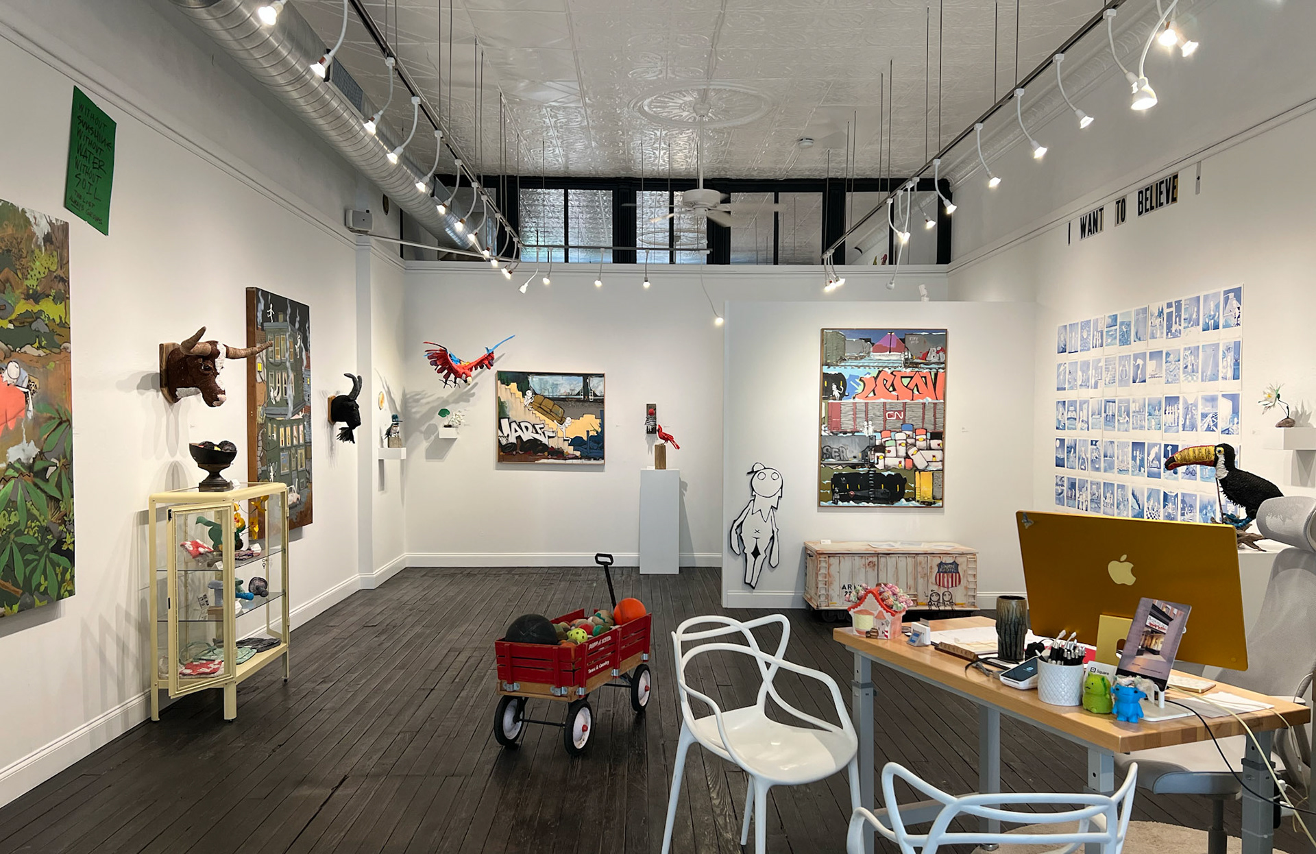 The Narfs, I Want to Believe, 2026, BoxHeart Gallery