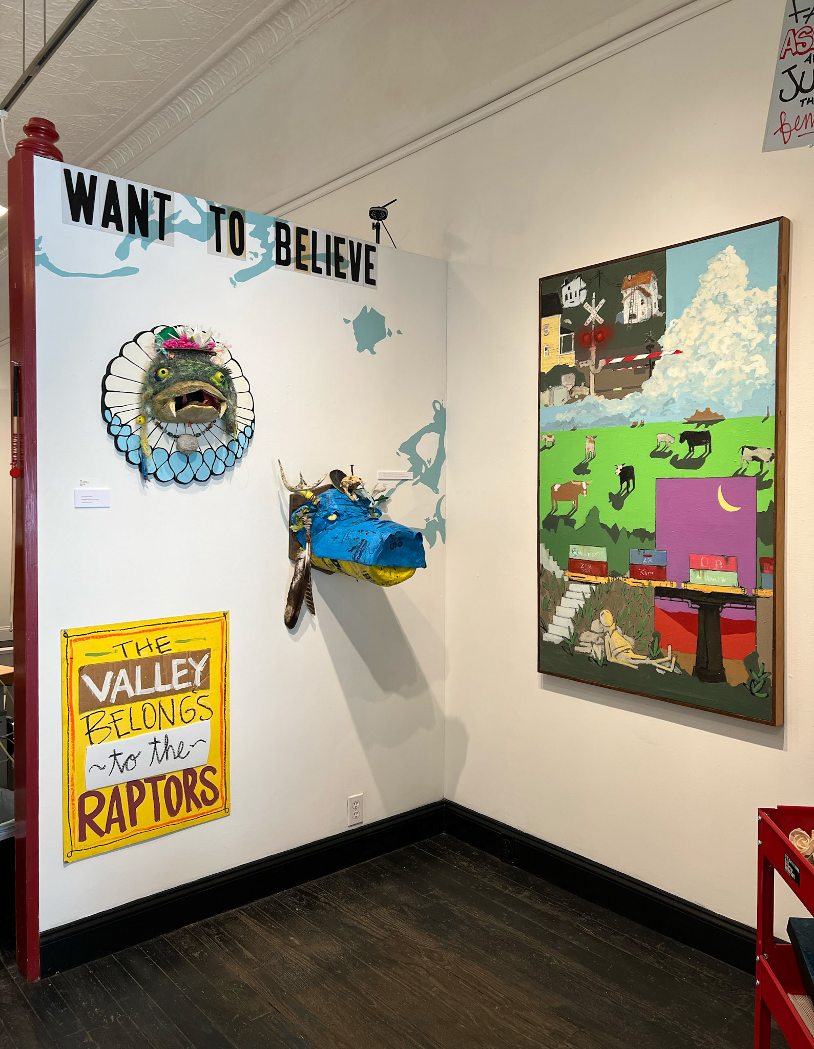 The Narfs, I Want to Believe, 2026, BoxHeart Gallery