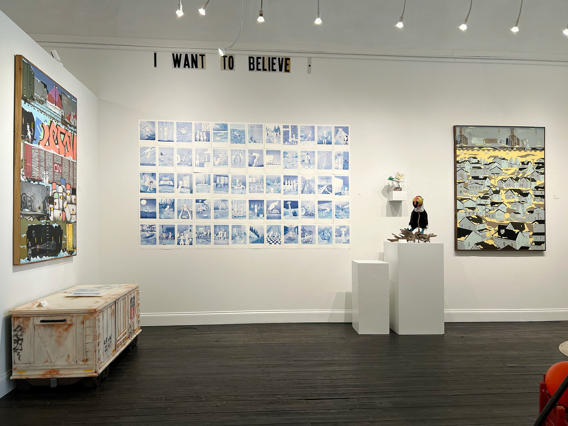 The Narfs, I Want to Believe, 2026, BoxHeart Gallery