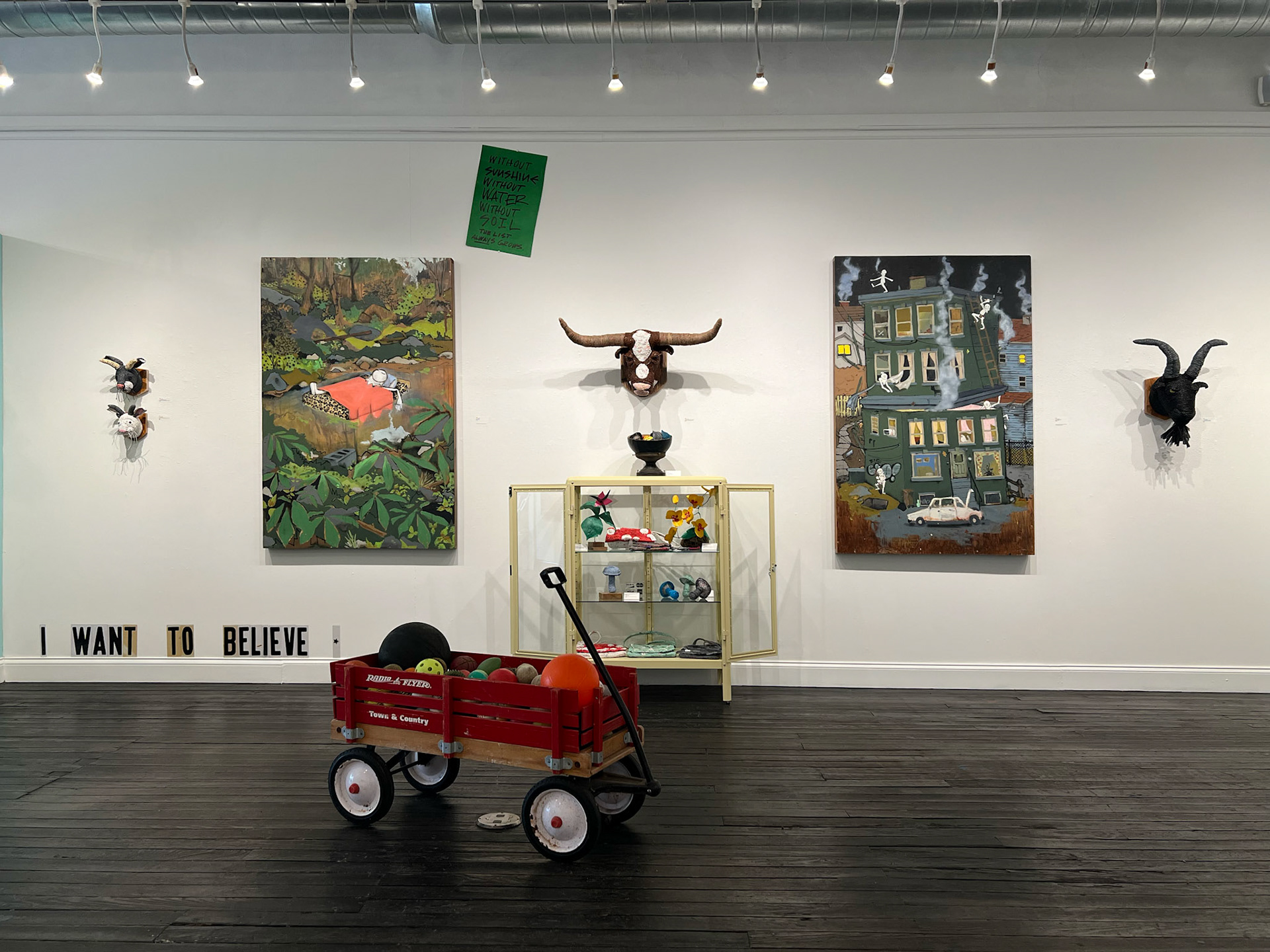 The Narfs, I Want to Believe, 2026, BoxHeart Gallery