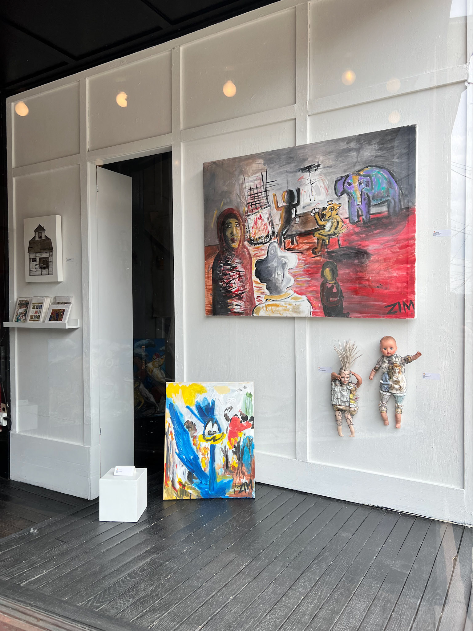 Paintings by Zim Syed