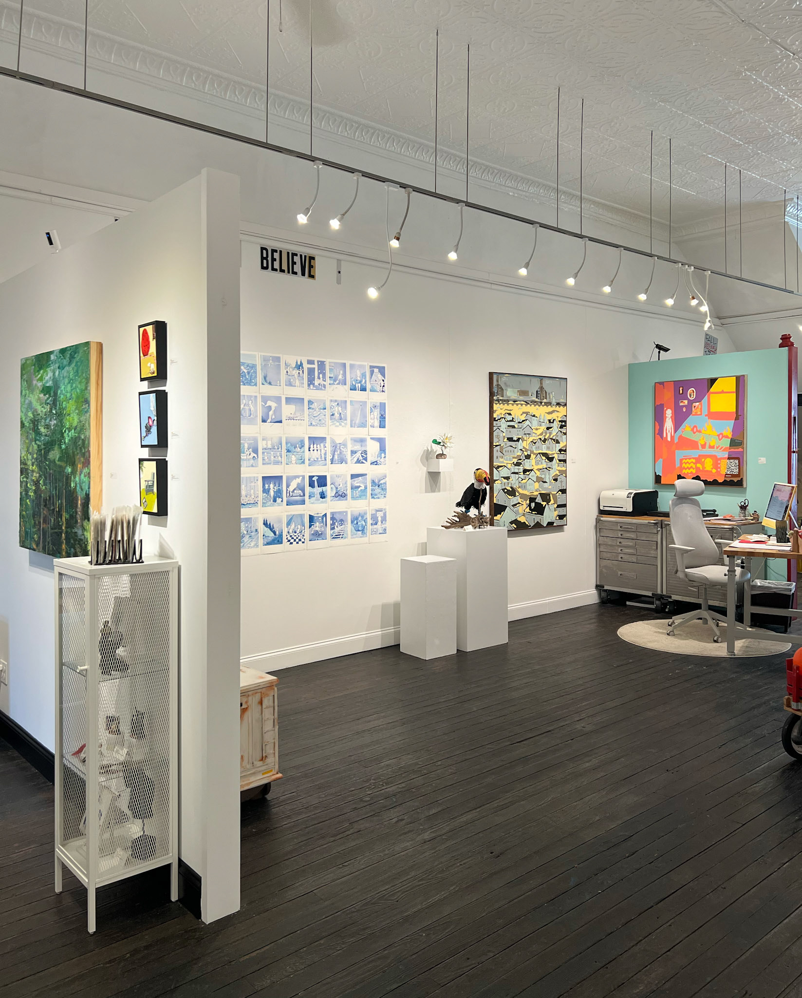 The Narfs, I Want to Believe, 2026, BoxHeart Gallery