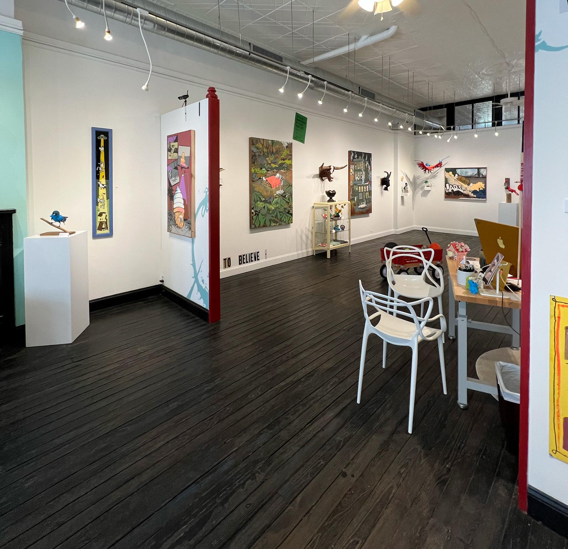 The Narfs, I Want to Believe, 2026, BoxHeart Gallery