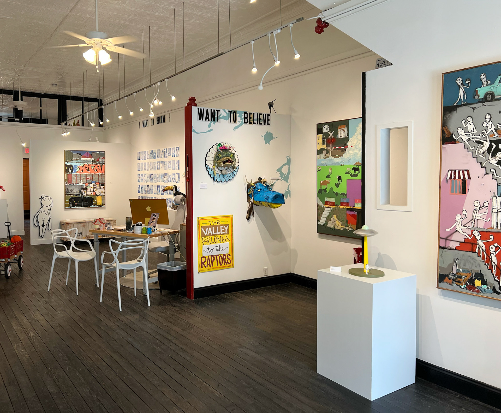 The Narfs, I Want to Believe, 2026, BoxHeart Gallery