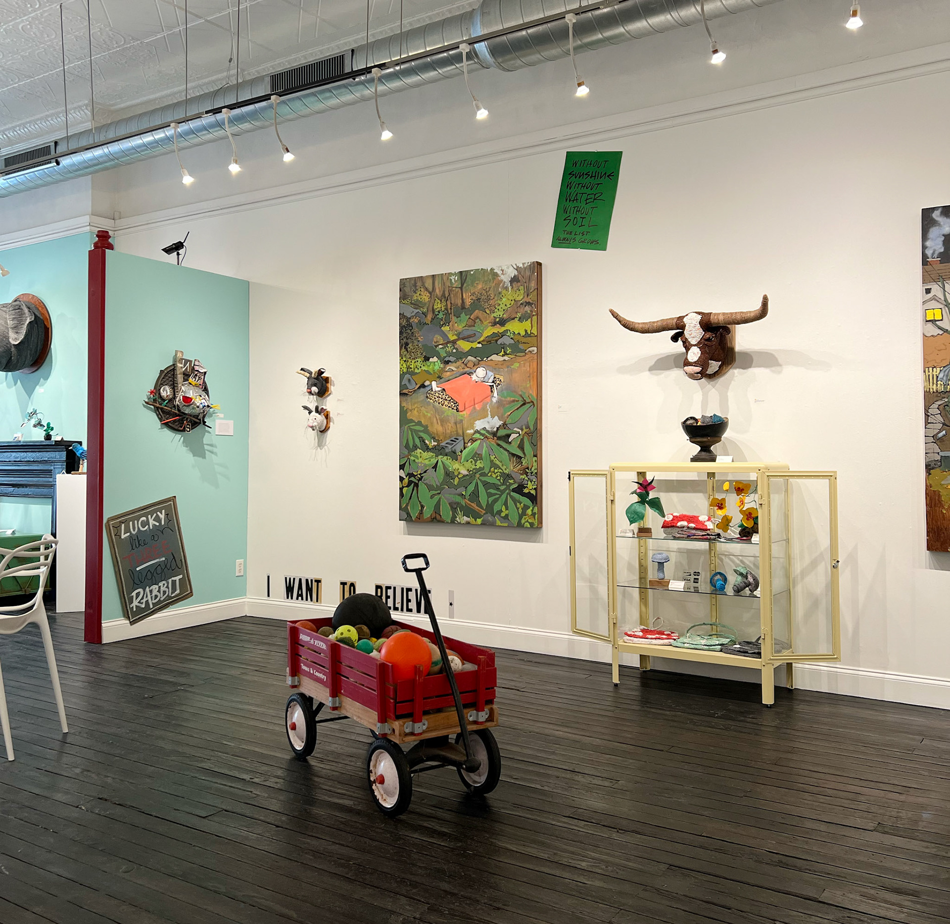 The Narfs, I Want to Believe, 2026, BoxHeart Gallery