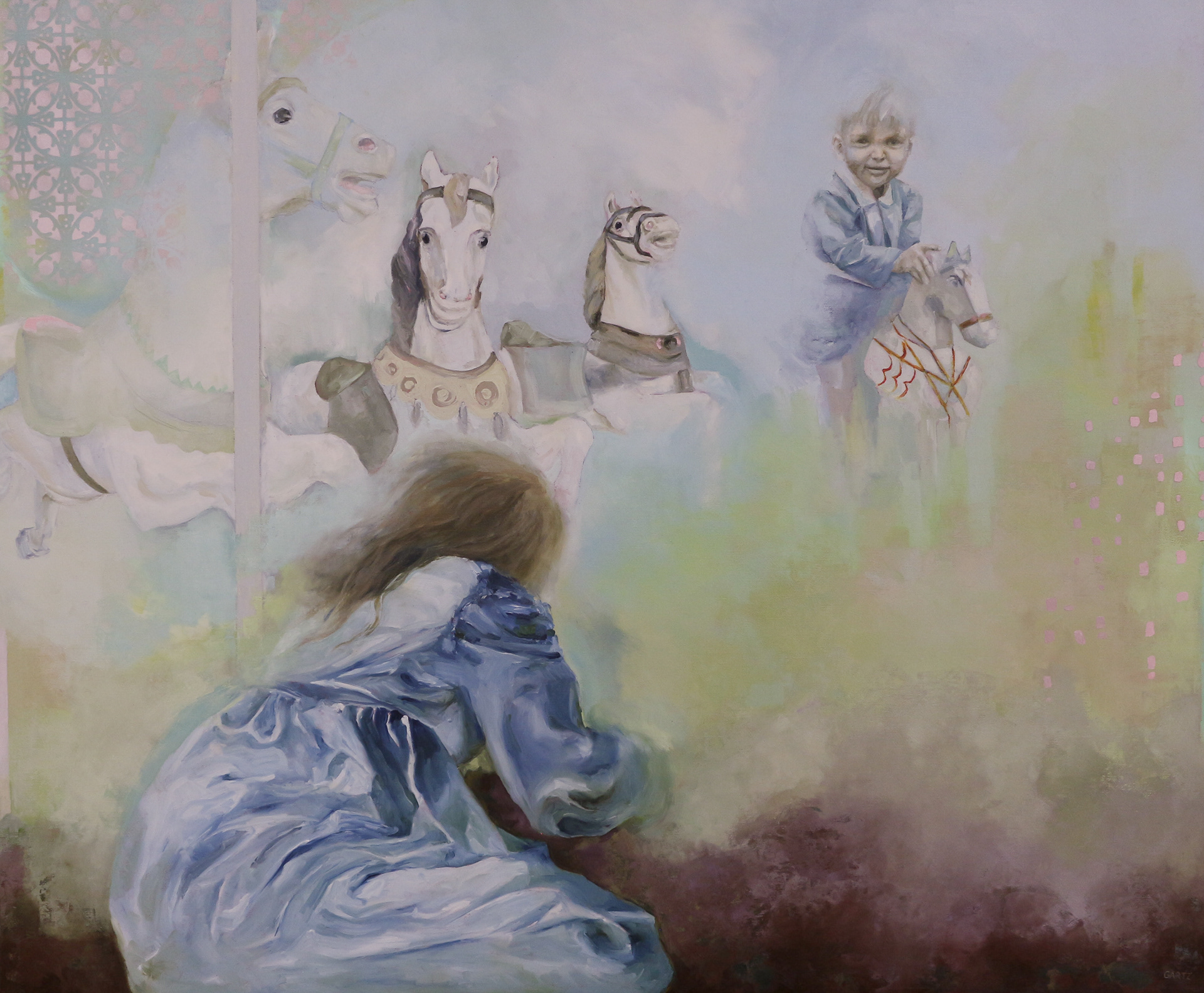 "Carrousel" Oil 100x120cm