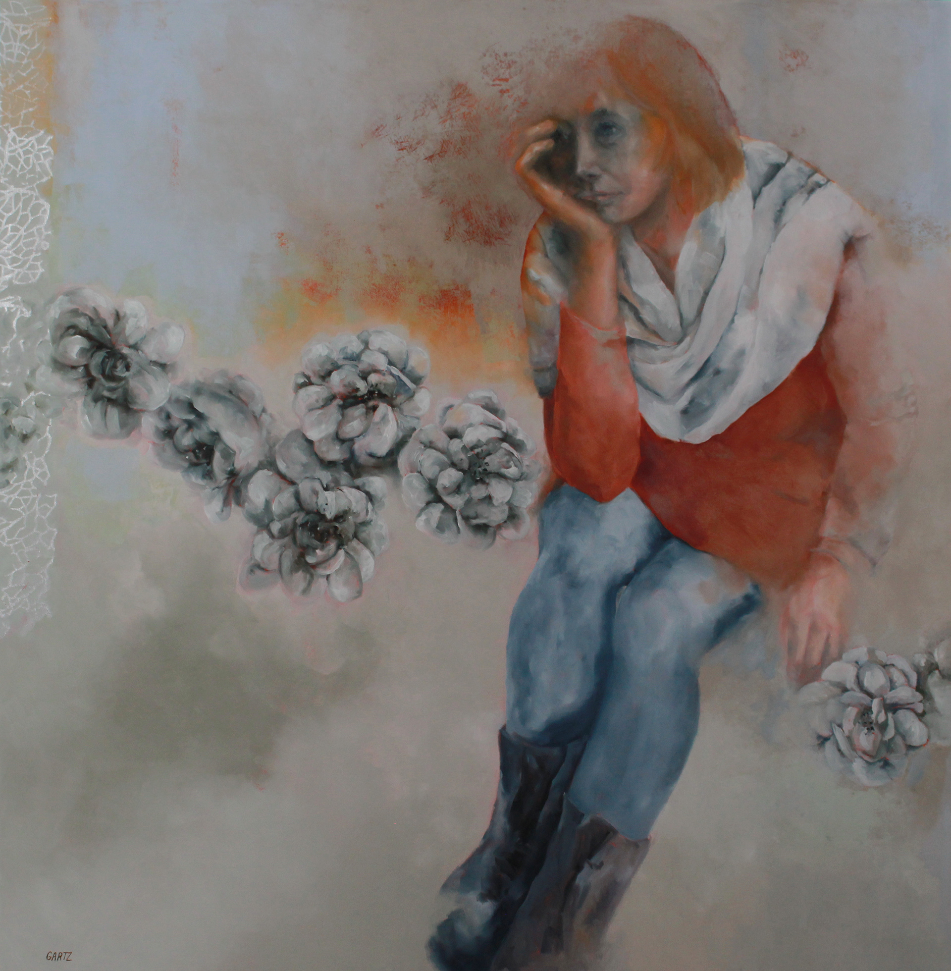 "Ensoñación" Oil 100 x 100cm