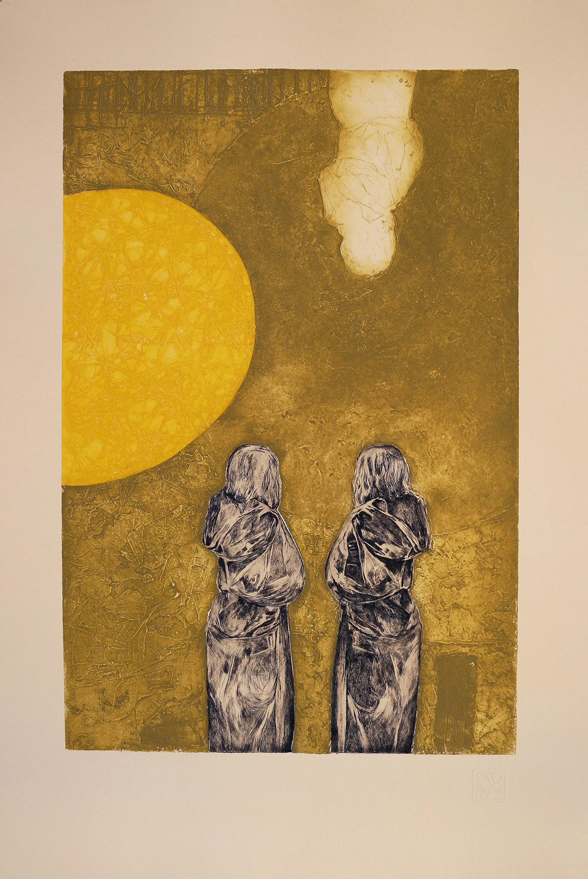 "Pasado, presente y futuro" image 40x60 cm