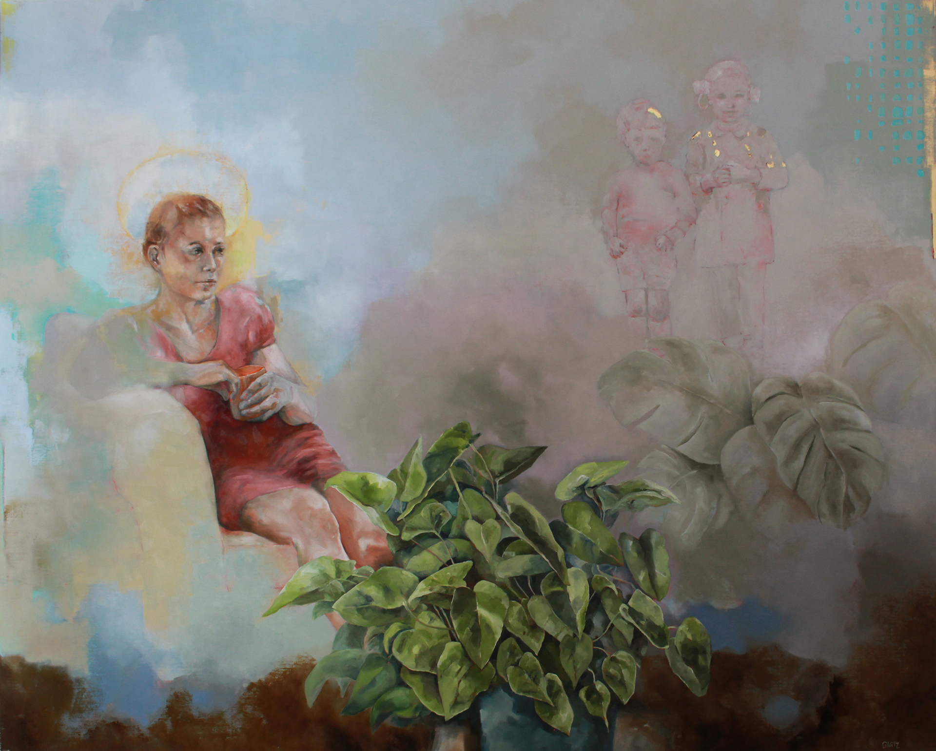 "Interior 2" Oil 120 x 150cm