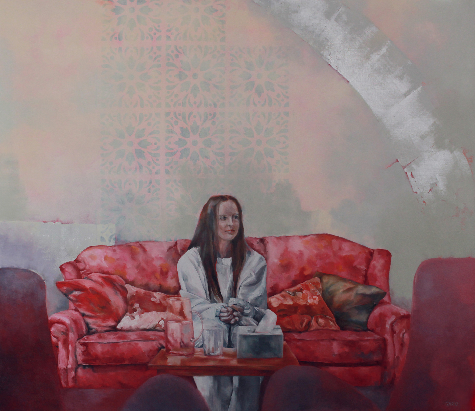 "La terapia" Oil 100 x 120cm      | sold