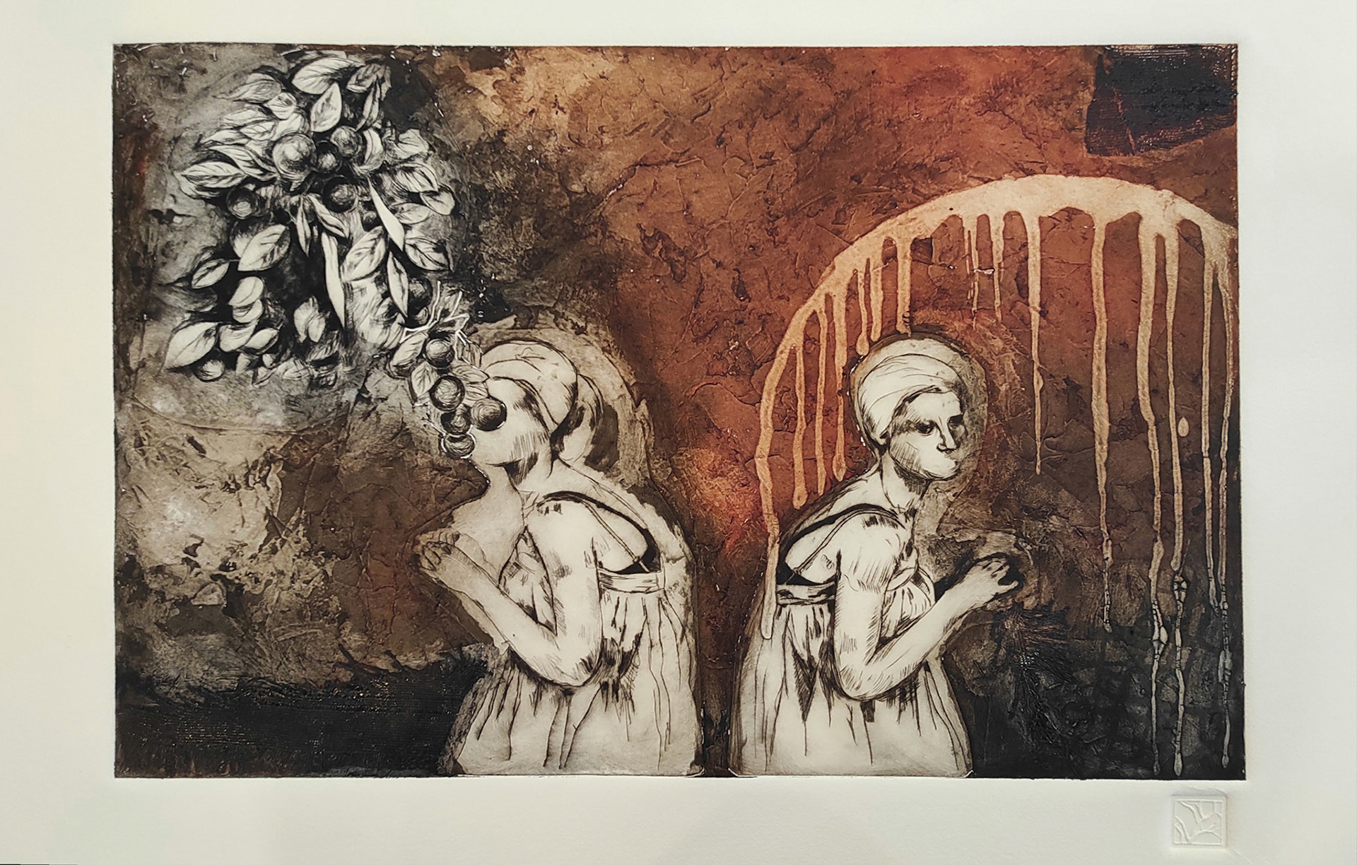 "Naranjas valencianas" image 40x60 cm