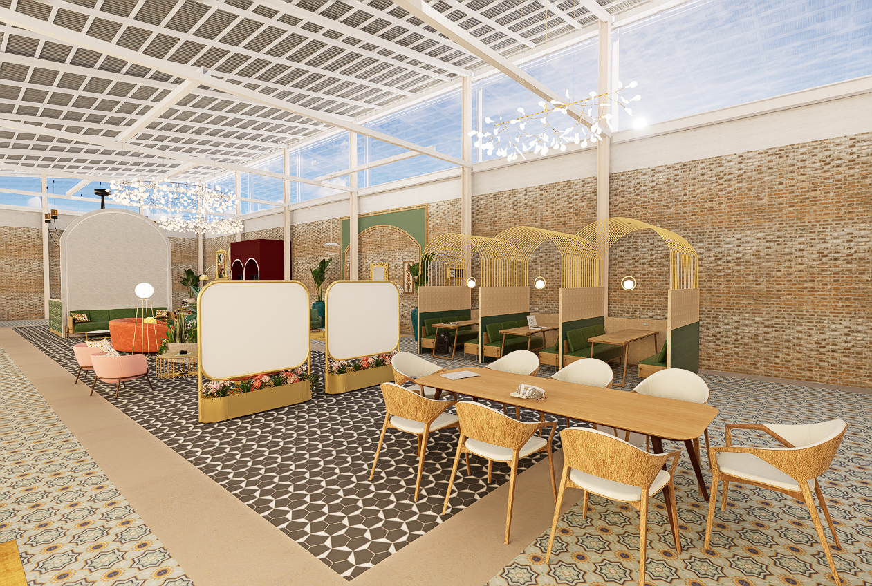 Vista Coworking área común