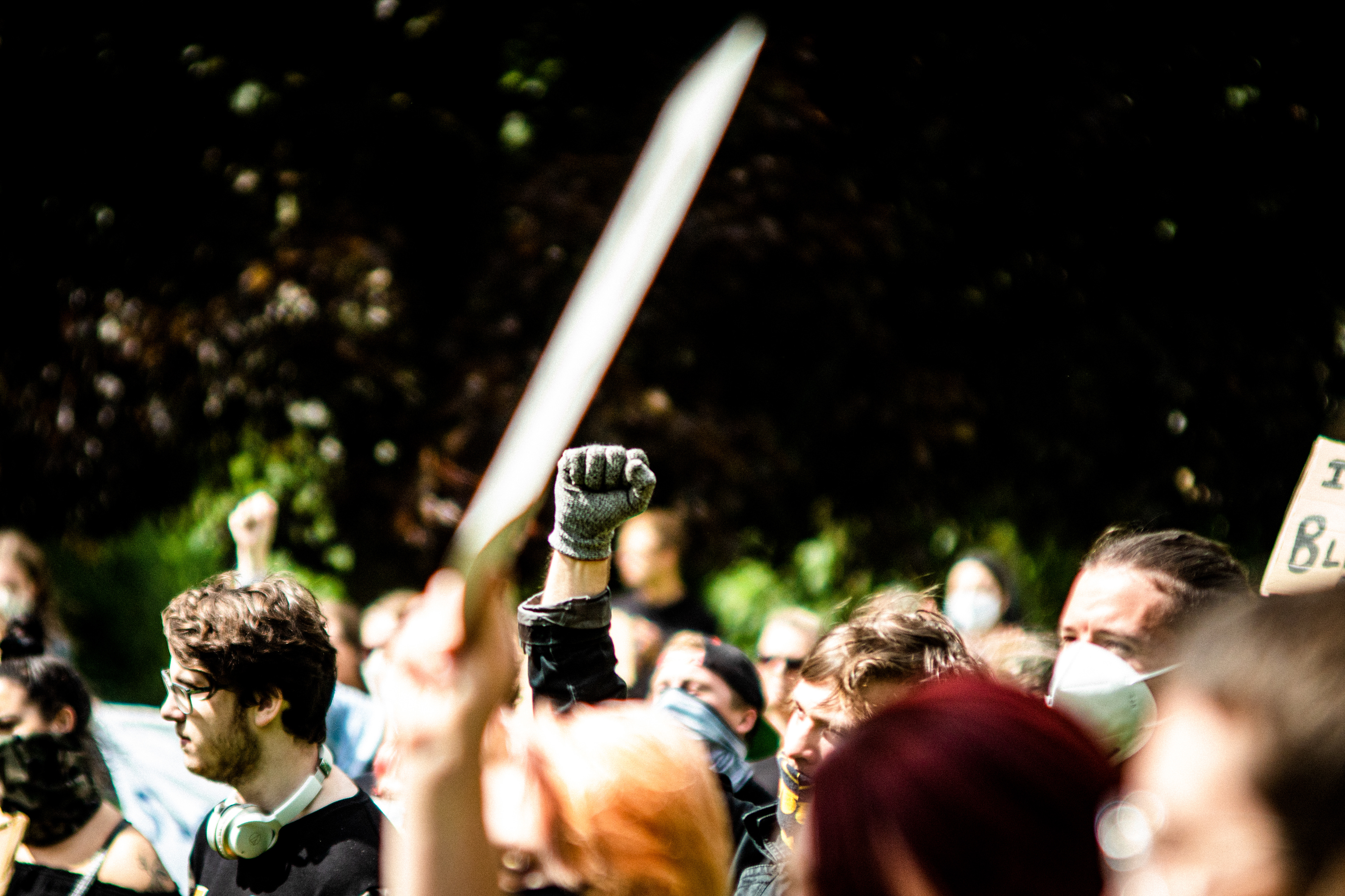 Black Lives Matter demonstration, Harrogate 2020