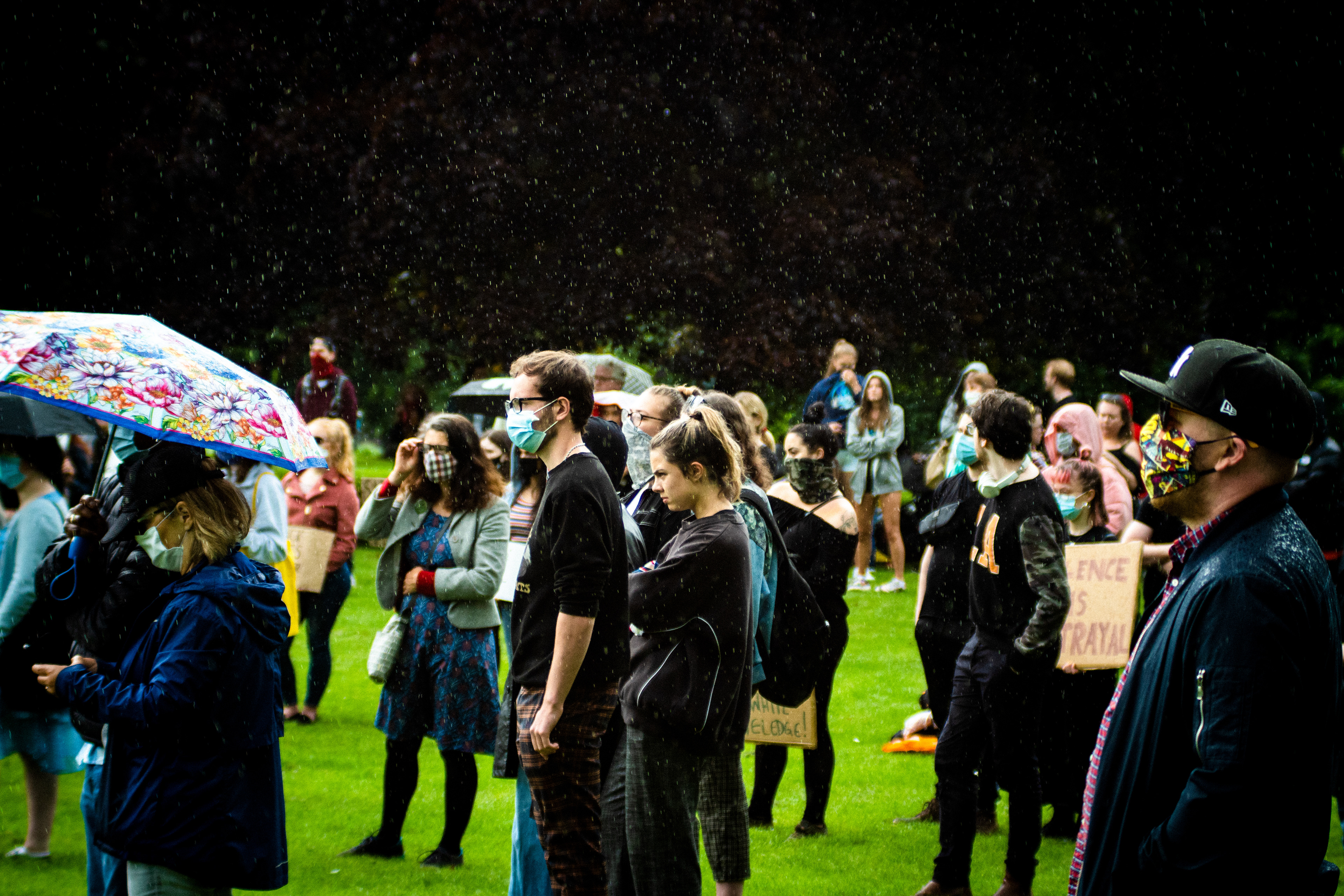Black Lives Matter demonstration, Harrogate 2020