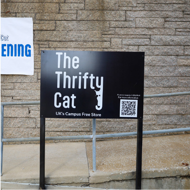 Exterior Signage outside of the building.