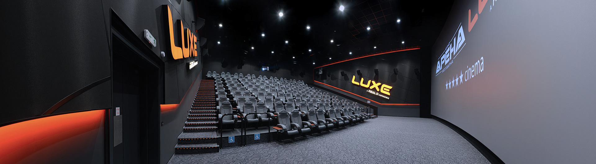 ARENA MULTIPLEX CINEMA MALL VARNA•YEAR: 2008•STAGE: COMPLETED•TBA: 2'800 m²•8 AUDITORIA, 1'480 SEATS