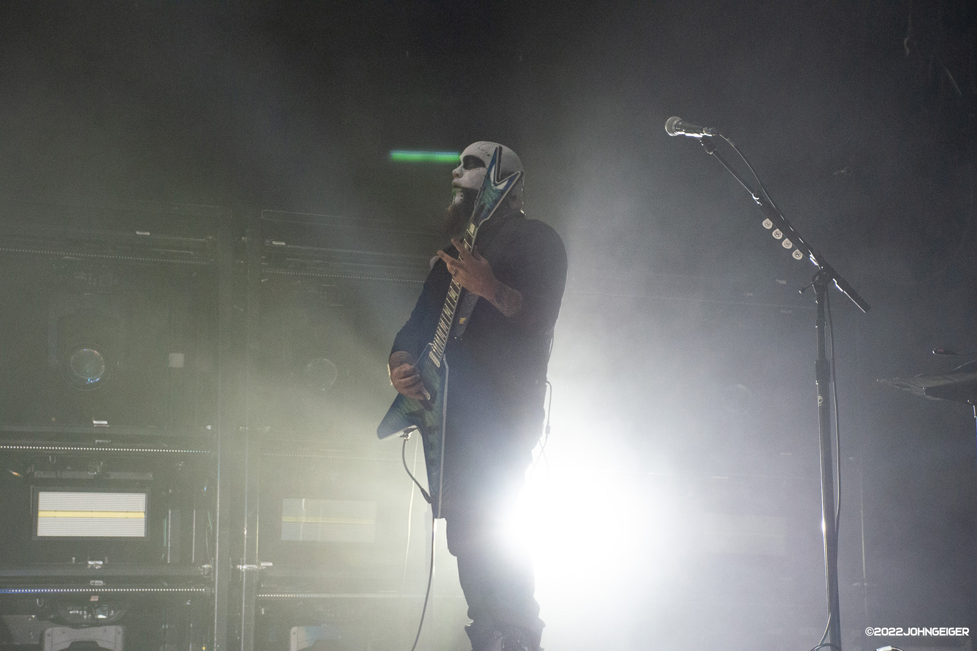 Marcus Rafferty with Mudvayne @ Ruoff Music Center 07/21/22